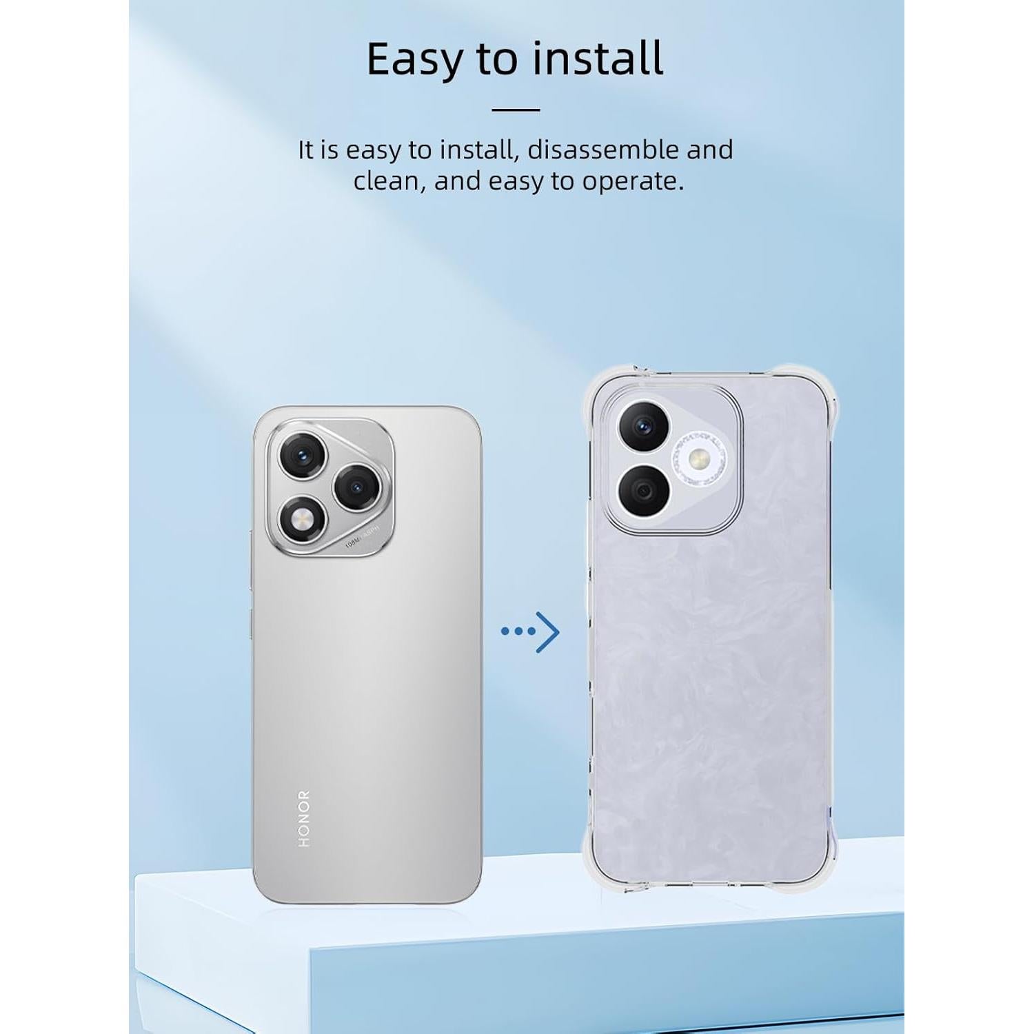 Funda TPU Transparente Honor 400 Lite - Ligera y Antigolpes