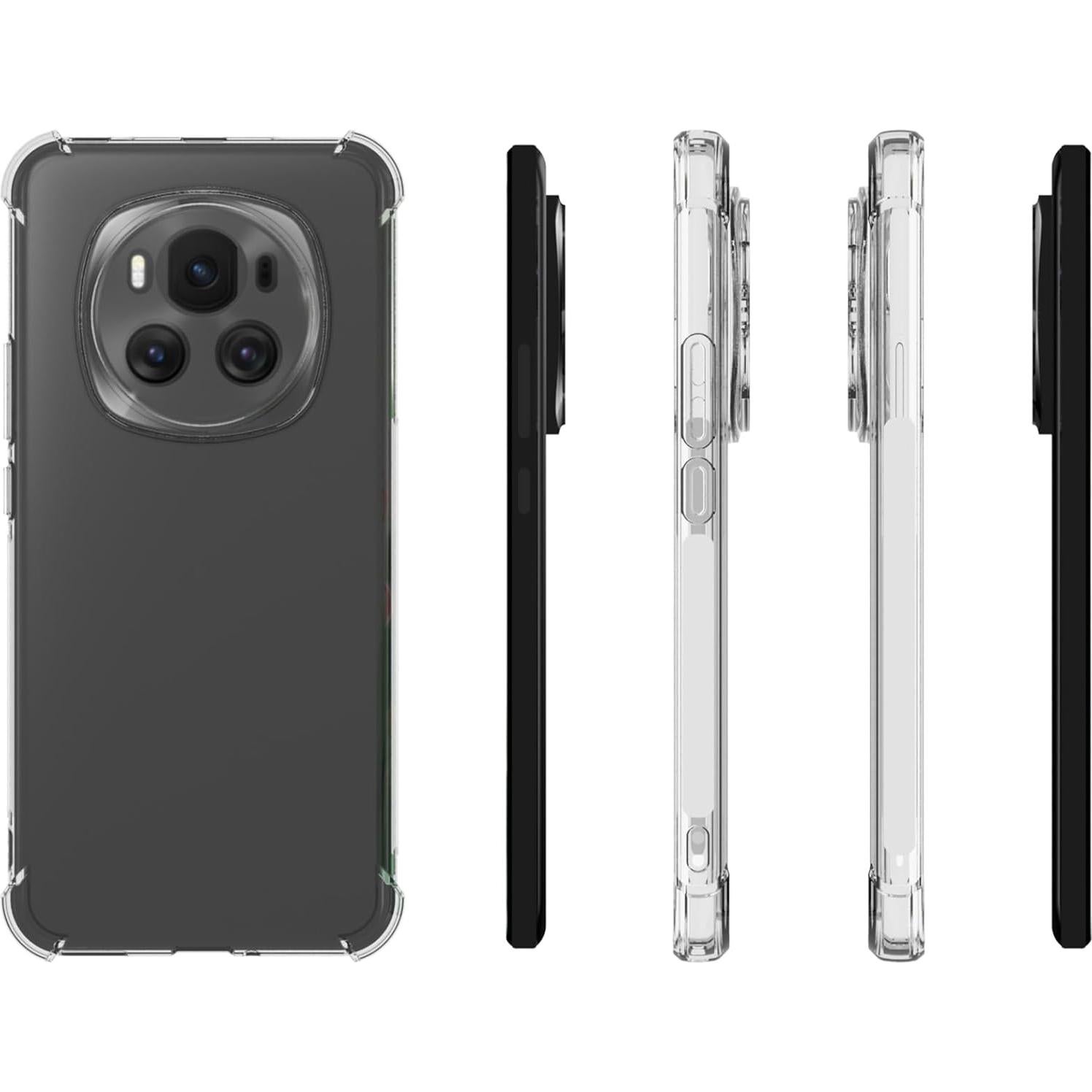 Funda TPU Transparente USTIYA para Honor Magic 6 - Protección Militar