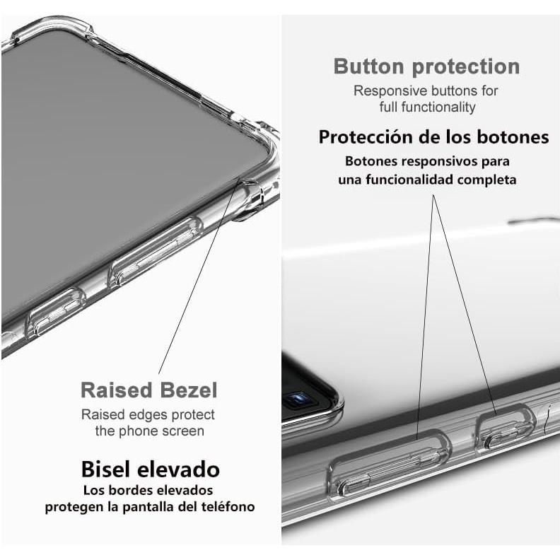 Funda TPU Transparente USTIYA para Honor Magic 6 - Protección Militar