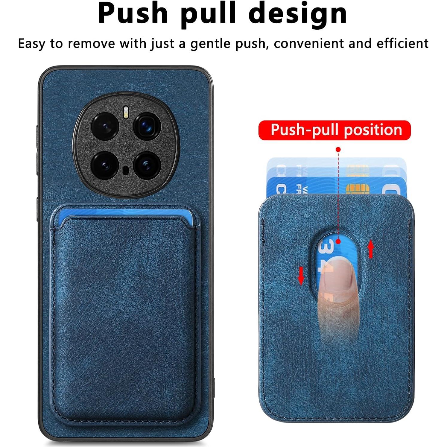 Funda Magnética Ephoou para Honor Magic 7 Pro - Cuero PU Slim