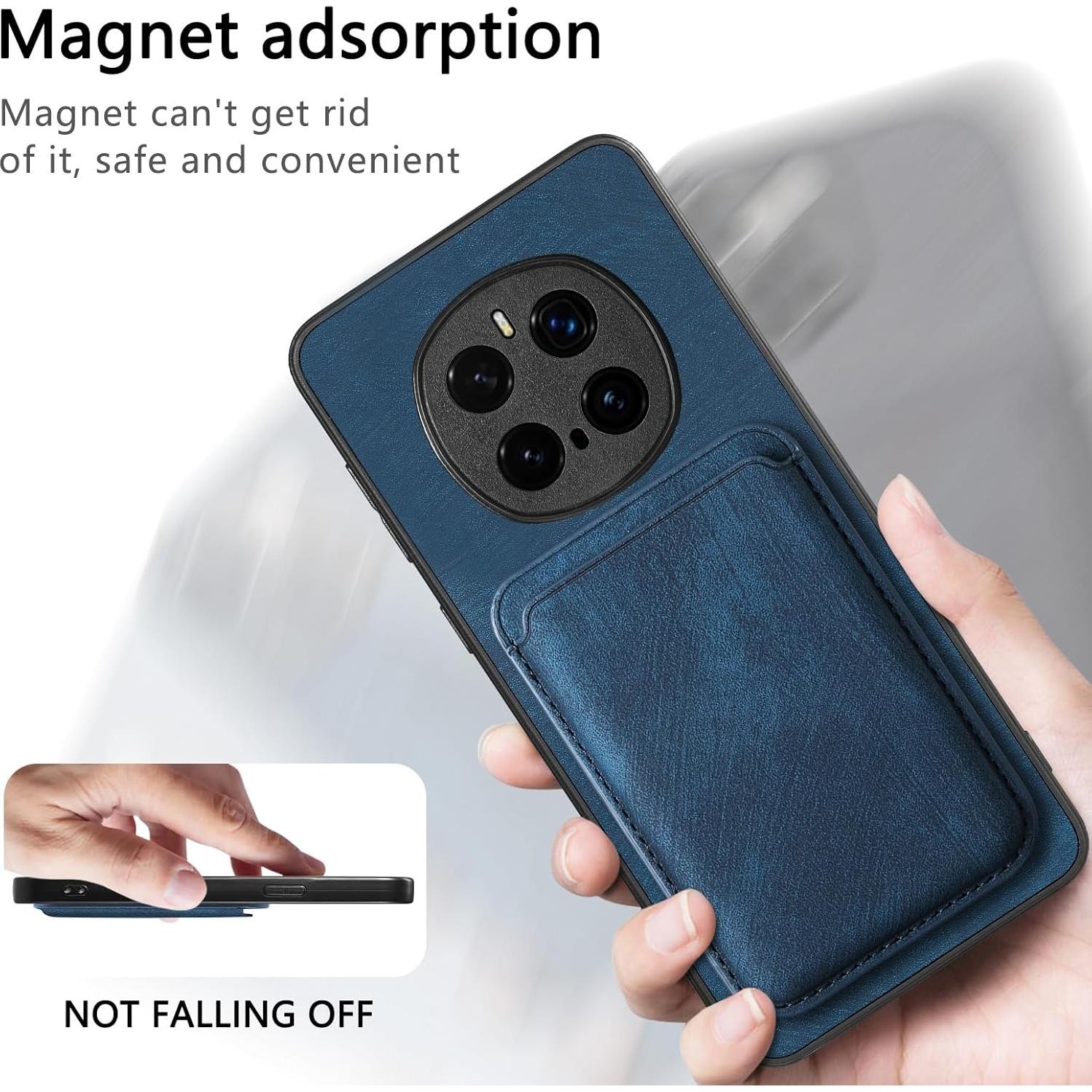 Funda Magnética Ephoou para Honor Magic 7 Pro - Cuero PU Slim