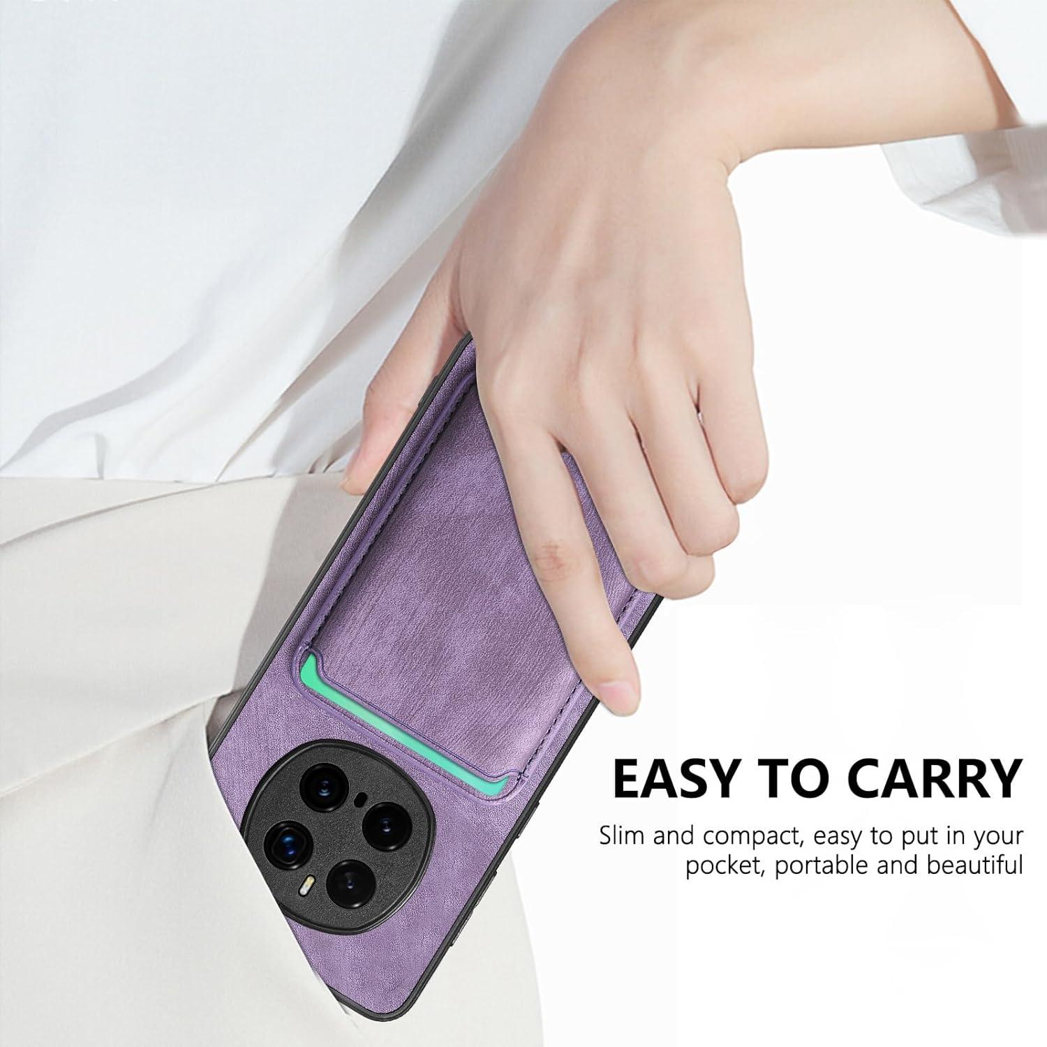 Funda Magnética Ephoou para Honor Magic 7 Pro - Cuero PU Slim