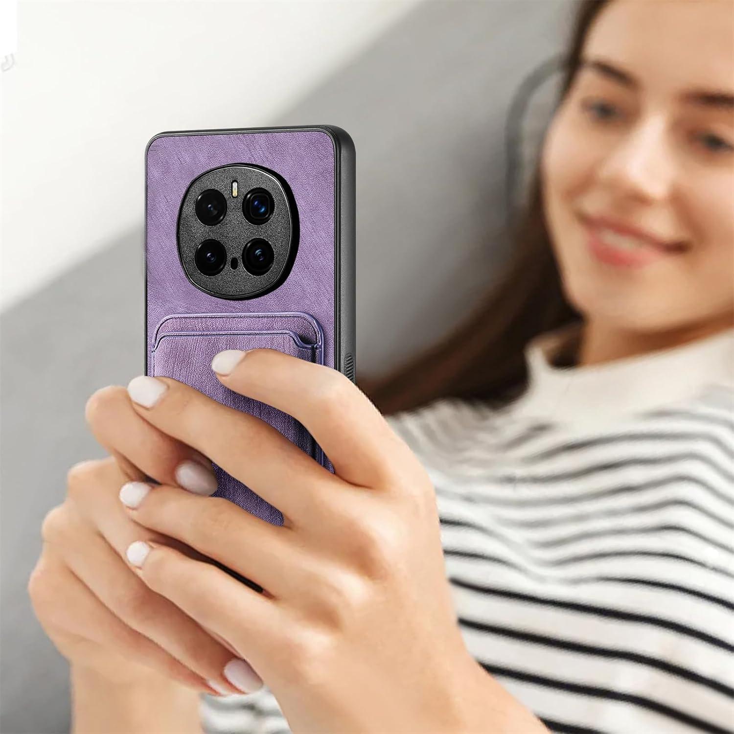 Funda Magnética Ephoou para Honor Magic 7 Pro - Cuero PU Slim