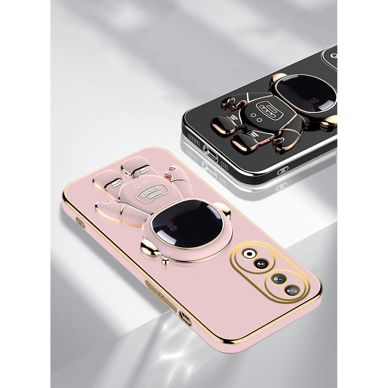 Funda Honor X7b con Soporte Oculto Astronauta - Negro