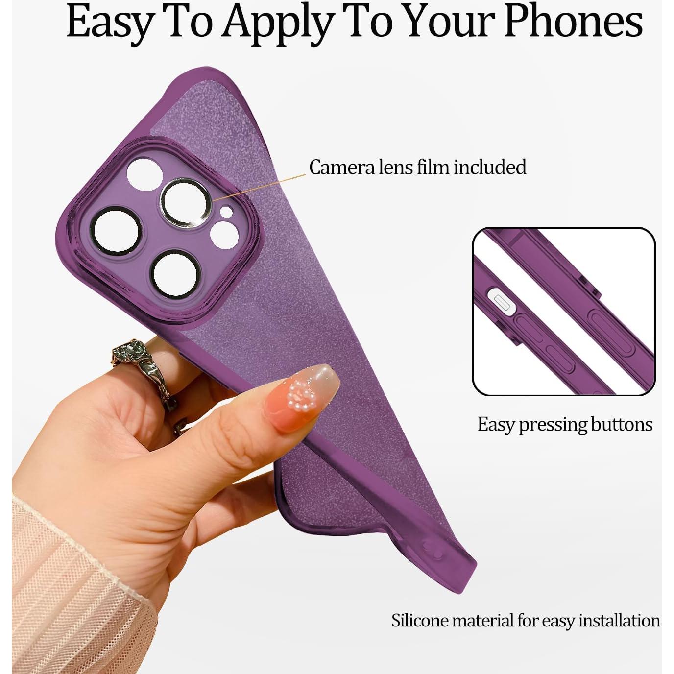 Funda Brillante Honor Magic 7 Lite - Hlgcokro - Púrpura