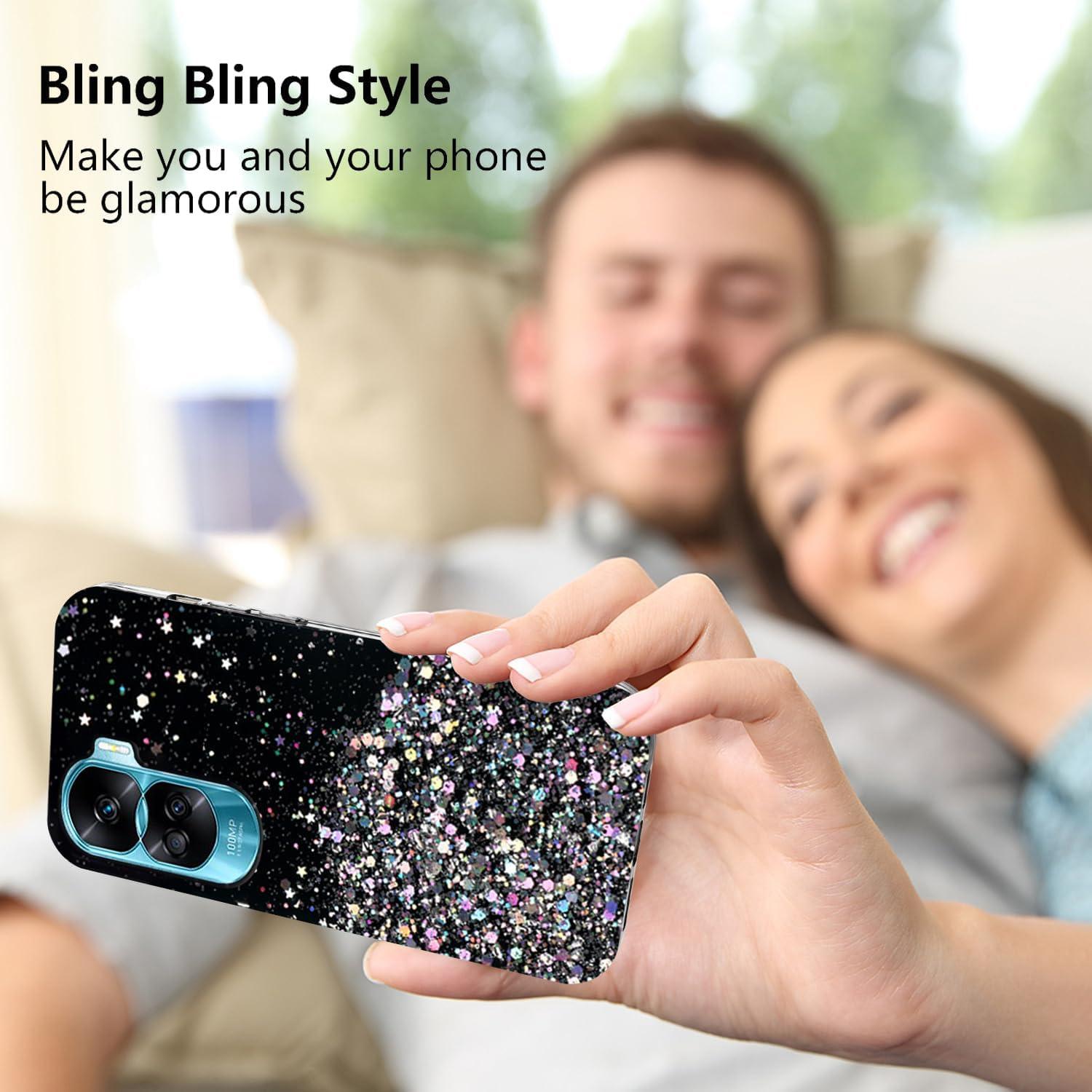 Funda de Silicona Brillante para Honor 90 Lite - Yarxiawin