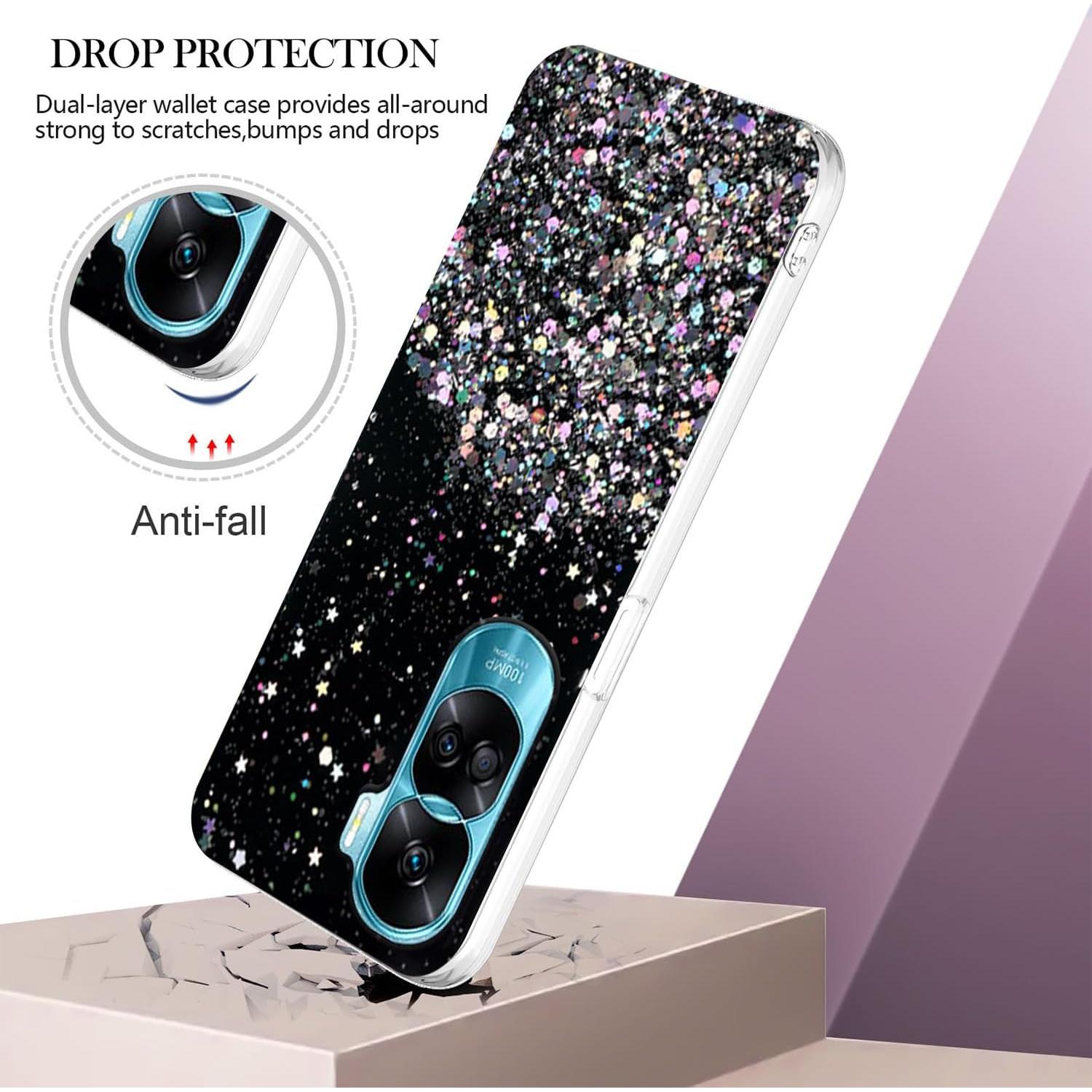 Funda de Silicona Brillante para Honor 90 Lite - Yarxiawin