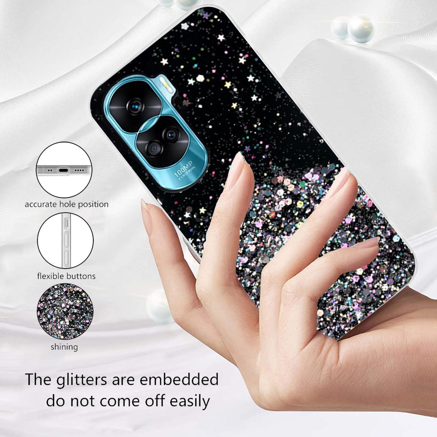Funda de Silicona Brillante para Honor 90 Lite - Yarxiawin