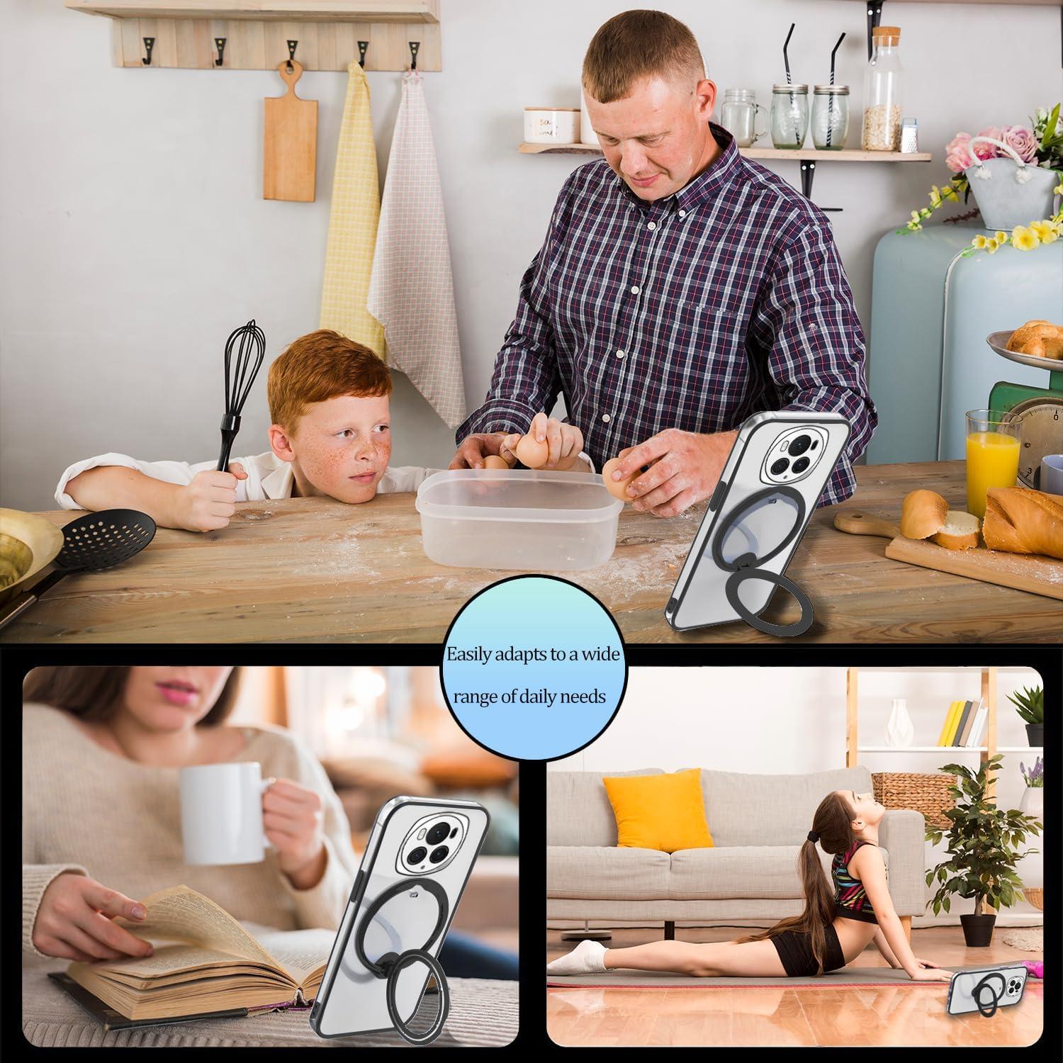 Funda Protectora Honor Magic 6 Pro Silicona TPU Transparente