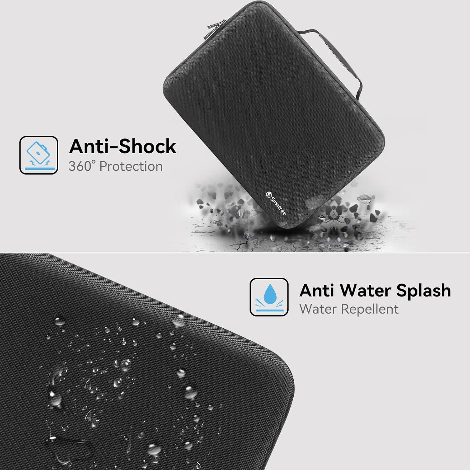 Funda Dura Smatree para Laptop Lenovo 13-14" Negra