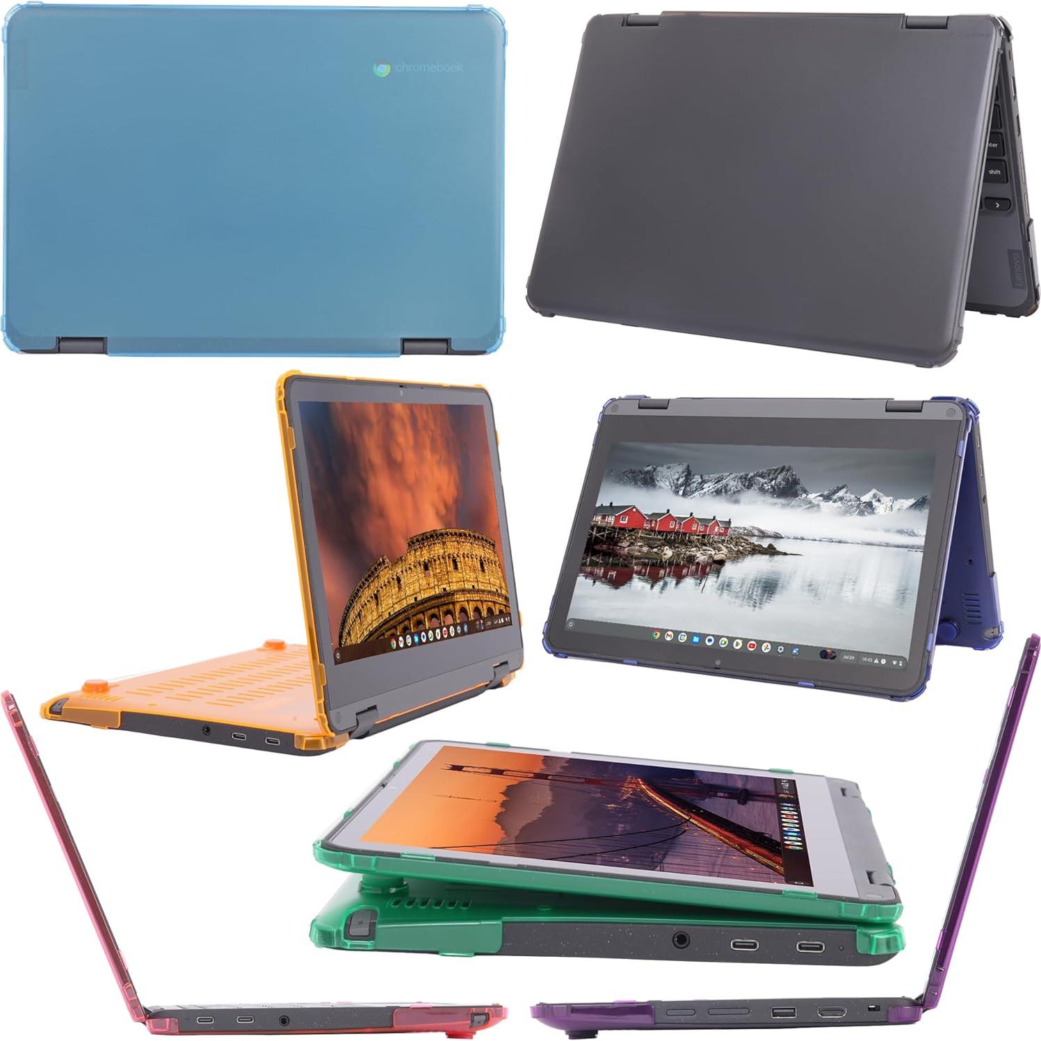 Funda Dura iPearl Rosa para Lenovo 500e Chromebook 11.6"