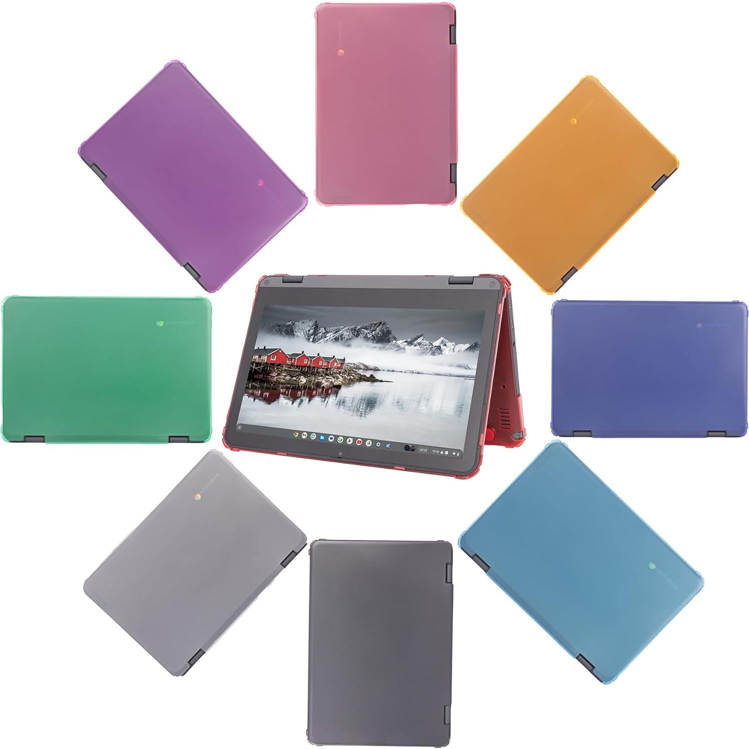 Funda Dura iPearl Rosa para Lenovo 500e Chromebook 11.6"