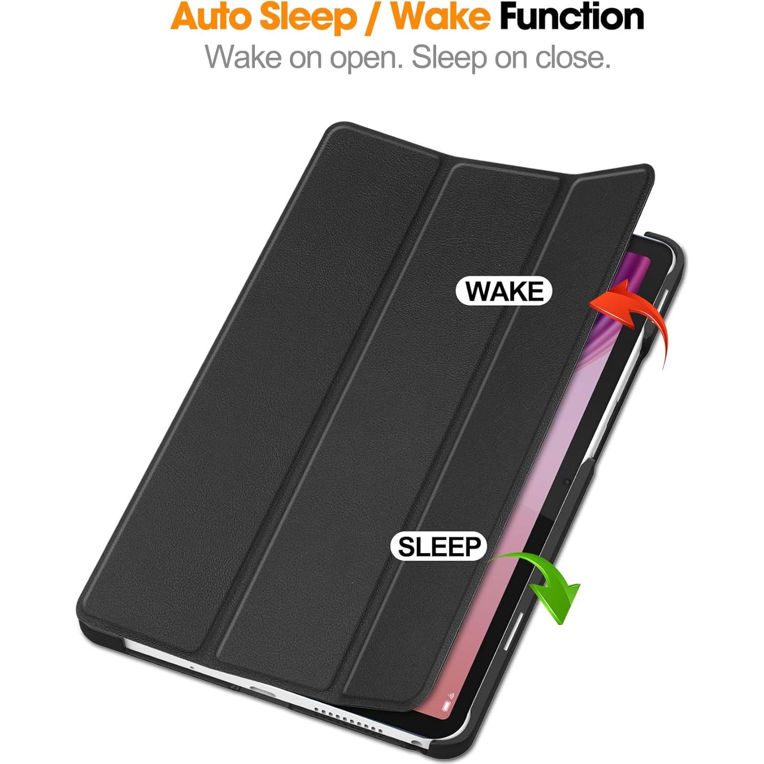 Funda Trifolio Ligera Ratesell para Lenovo Tab K9 8.7" Negra