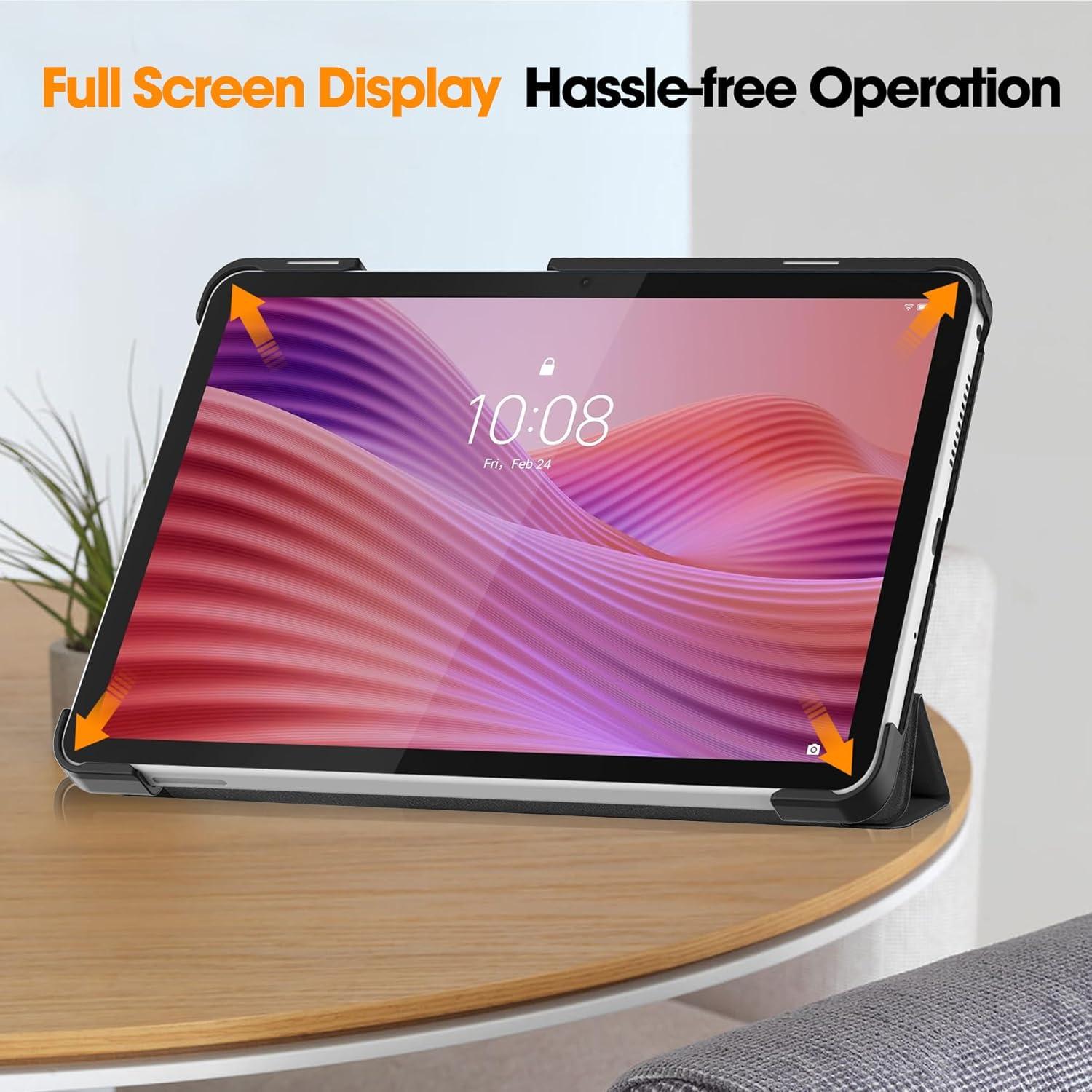 Funda Trifolio Ligera Ratesell para Lenovo Tab K9 8.7" Negra