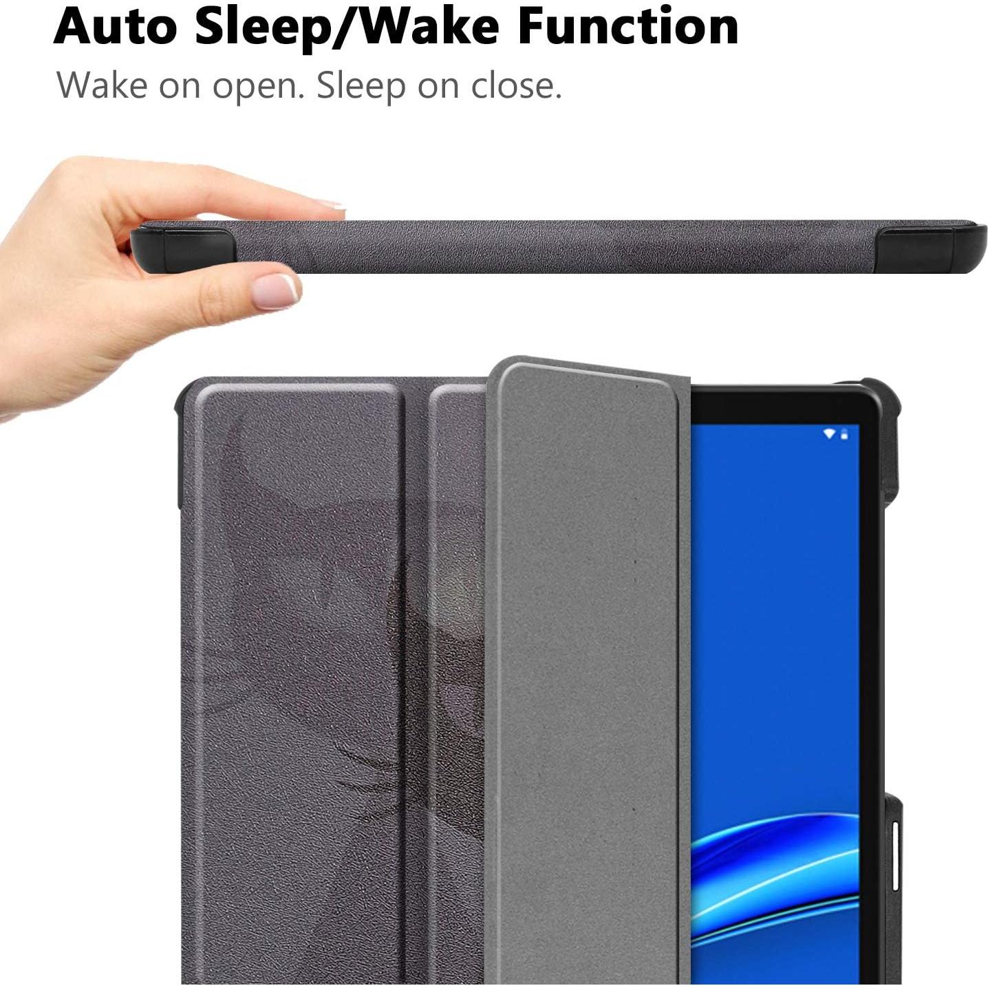 Funda Lenovo Tab M10 FHD Plus Ratesell Gato Lunar 10.3"