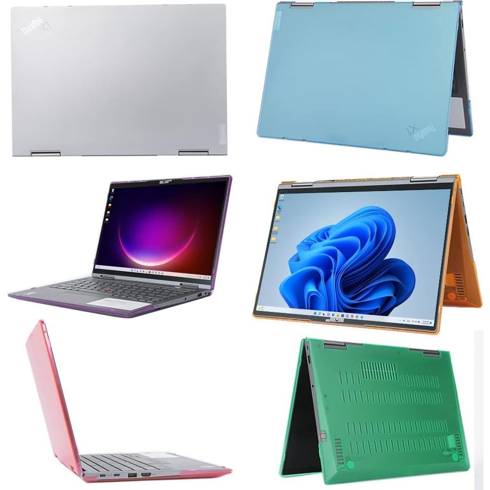 mCover Funda Transparente para Lenovo ThinkPad X1 Yoga 14" 2021-2024