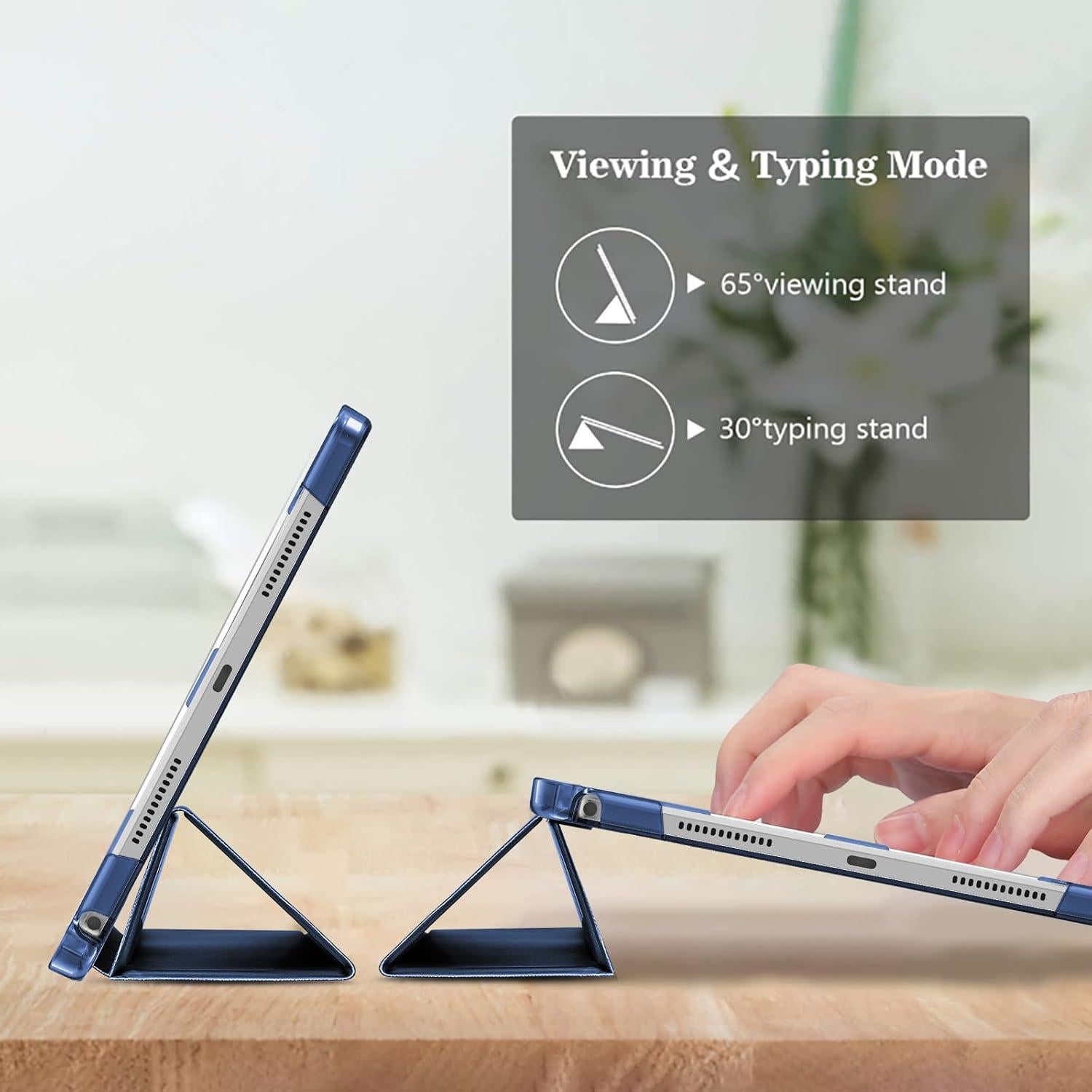 Funda Folio ProCase para Lenovo Idea Tab 11" 2025 - Azul marino