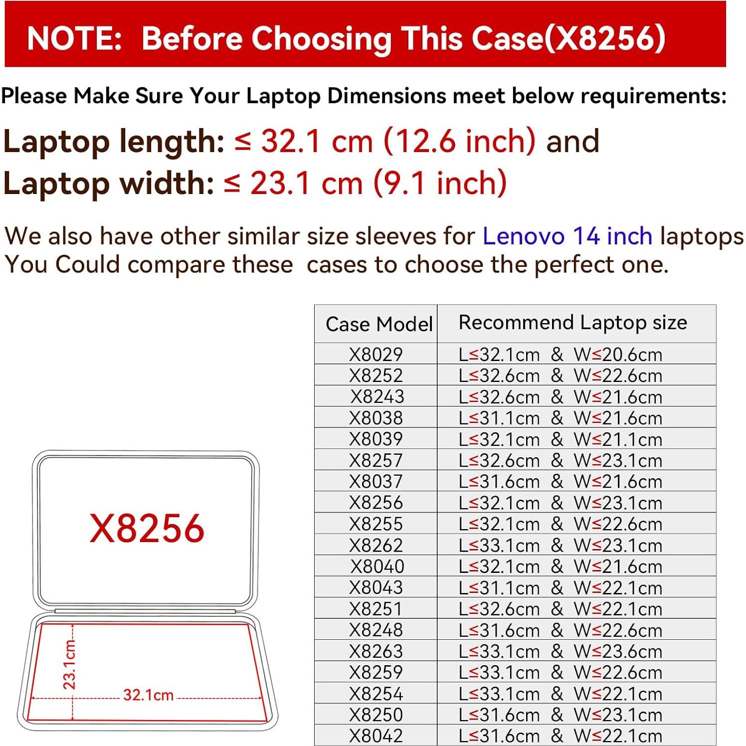 Funda Dura EVA Smatree para Laptop Lenovo 14" Antichoque