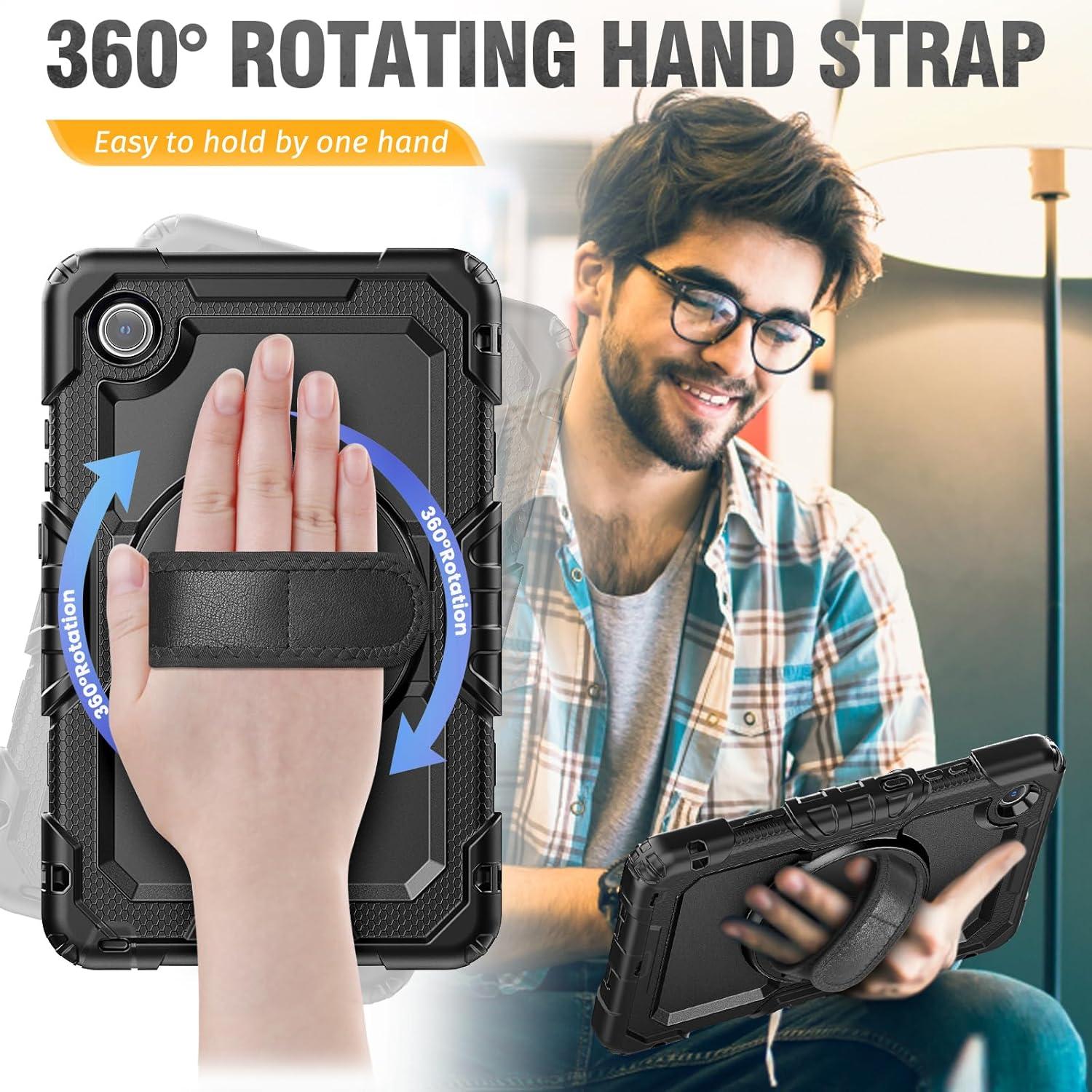 Funda HXCASEAC para Lenovo Tab One 8.7" 2025 - Negro