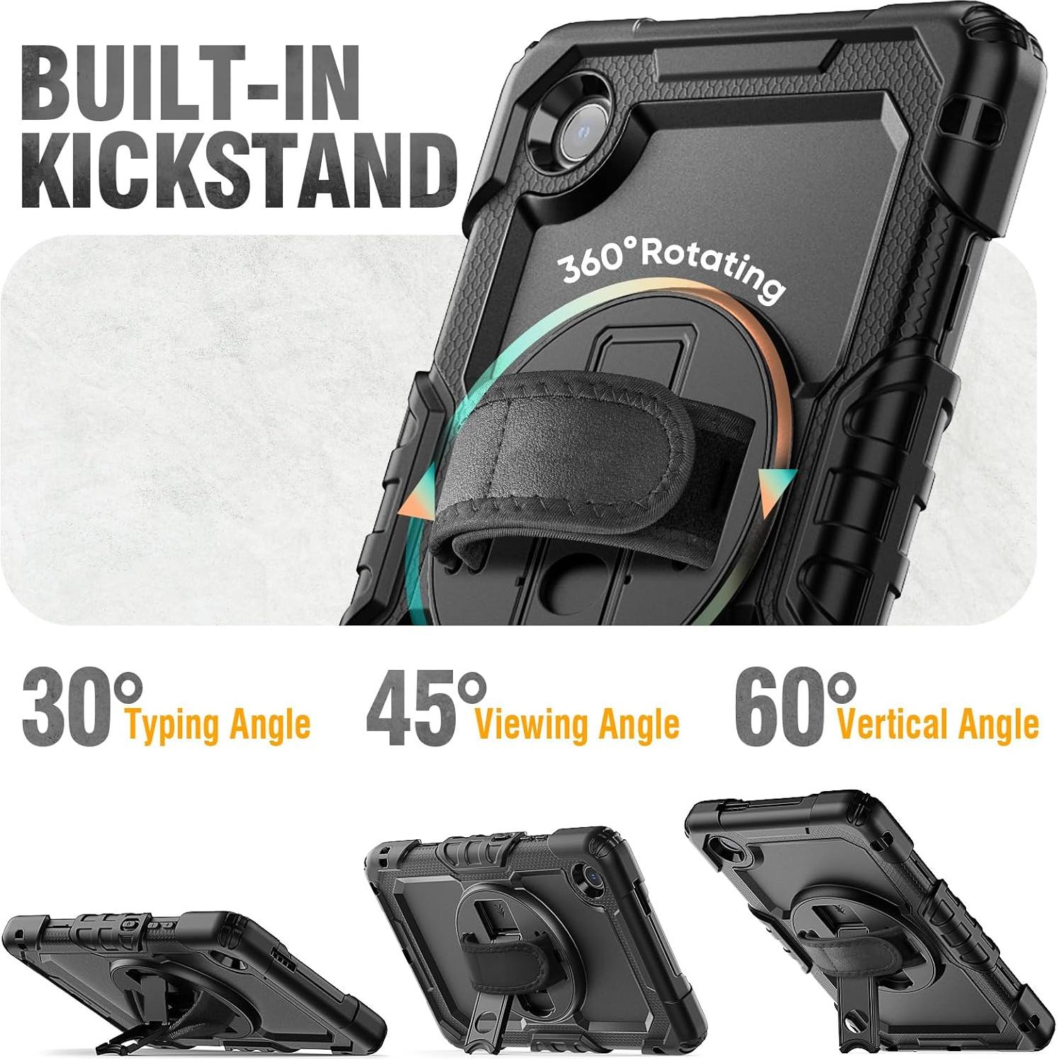 Funda HXCASEAC para Lenovo Tab One 8.7" 2025 - Negro