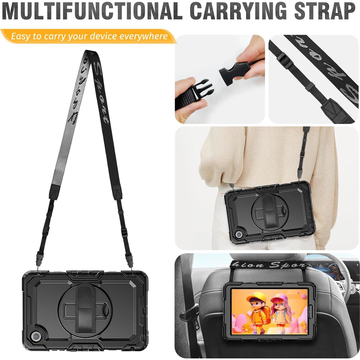 Funda HXCASEAC para Lenovo Tab One 8.7" 2025 - Negro