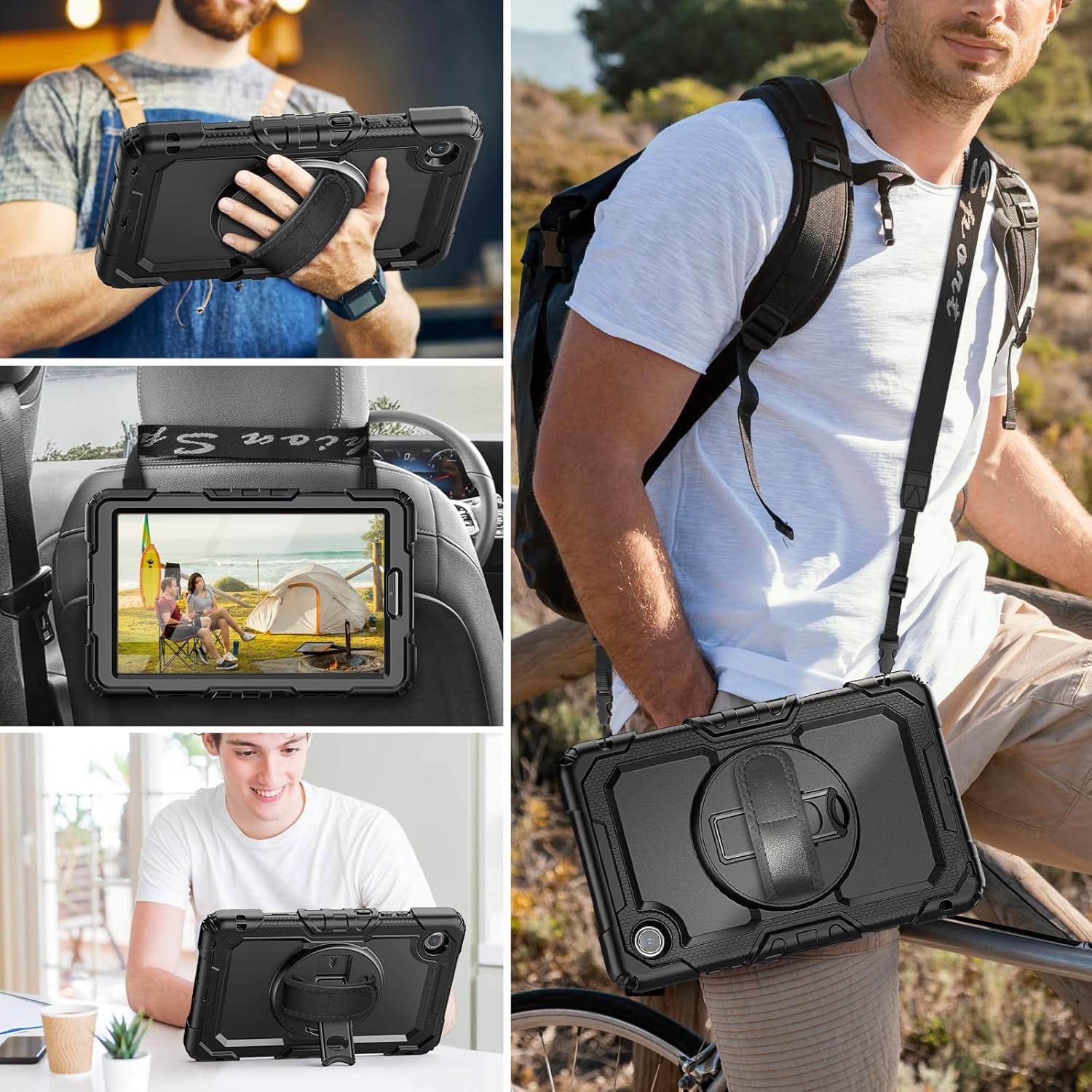 Funda HXCASEAC para Lenovo Tab One 8.7" 2025 - Negro