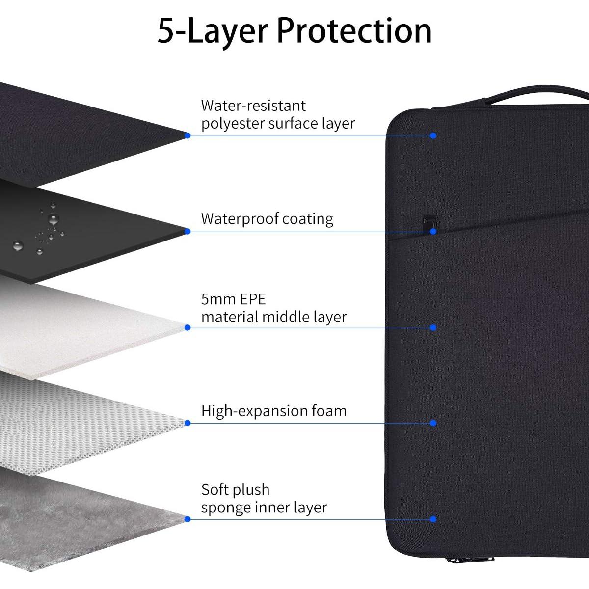 Funda para Laptop 11.6-12.3" dealcase Negra Impermeable