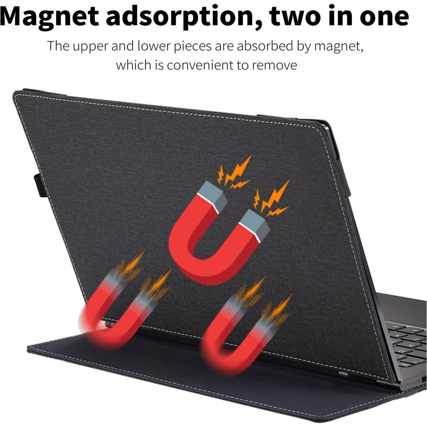 Funda para Laptop Lenovo V15 Gen 5/4/3/2 15.6" PU Negro