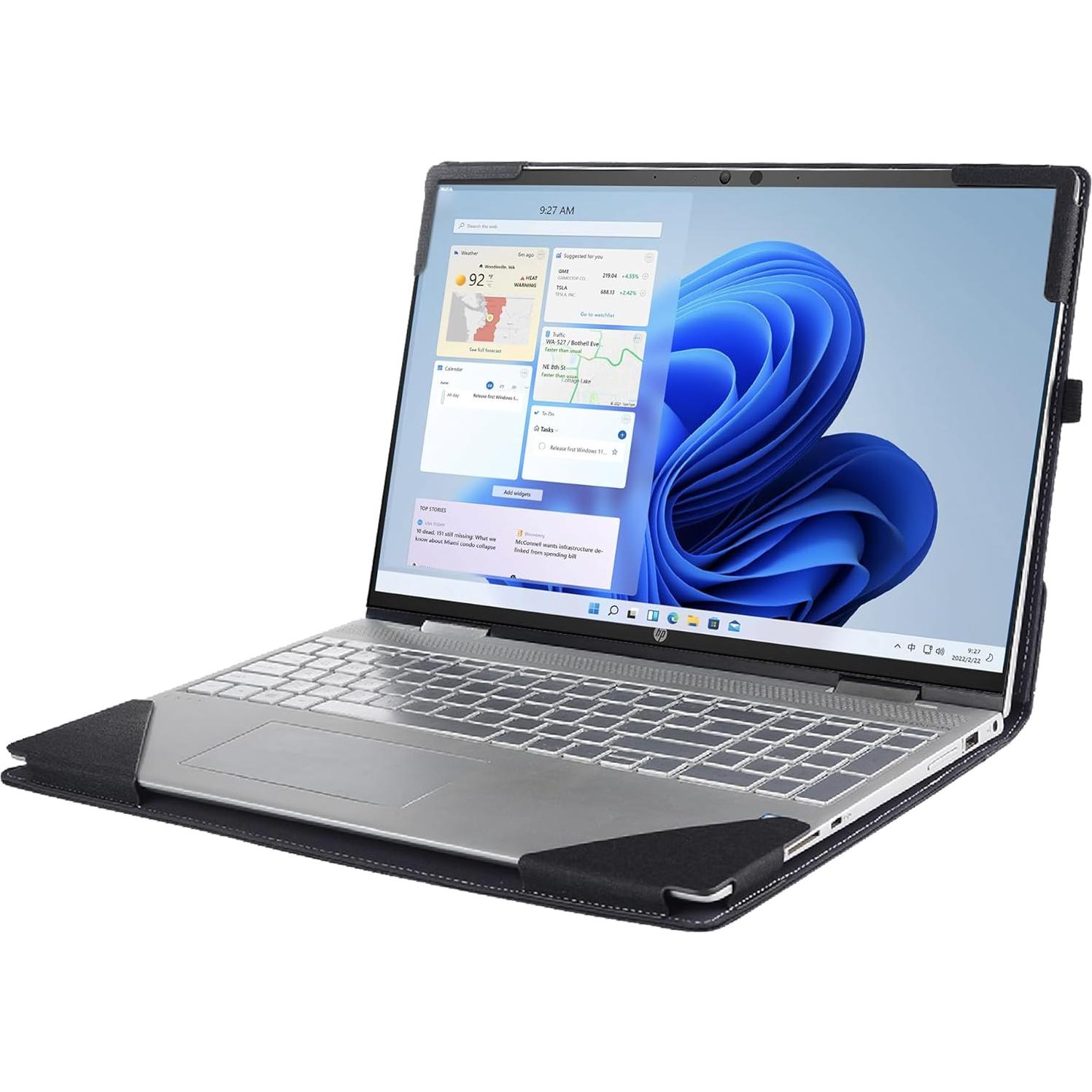 Funda para Laptop Lenovo V15 Gen 5/4/3/2 15.6" PU Negro