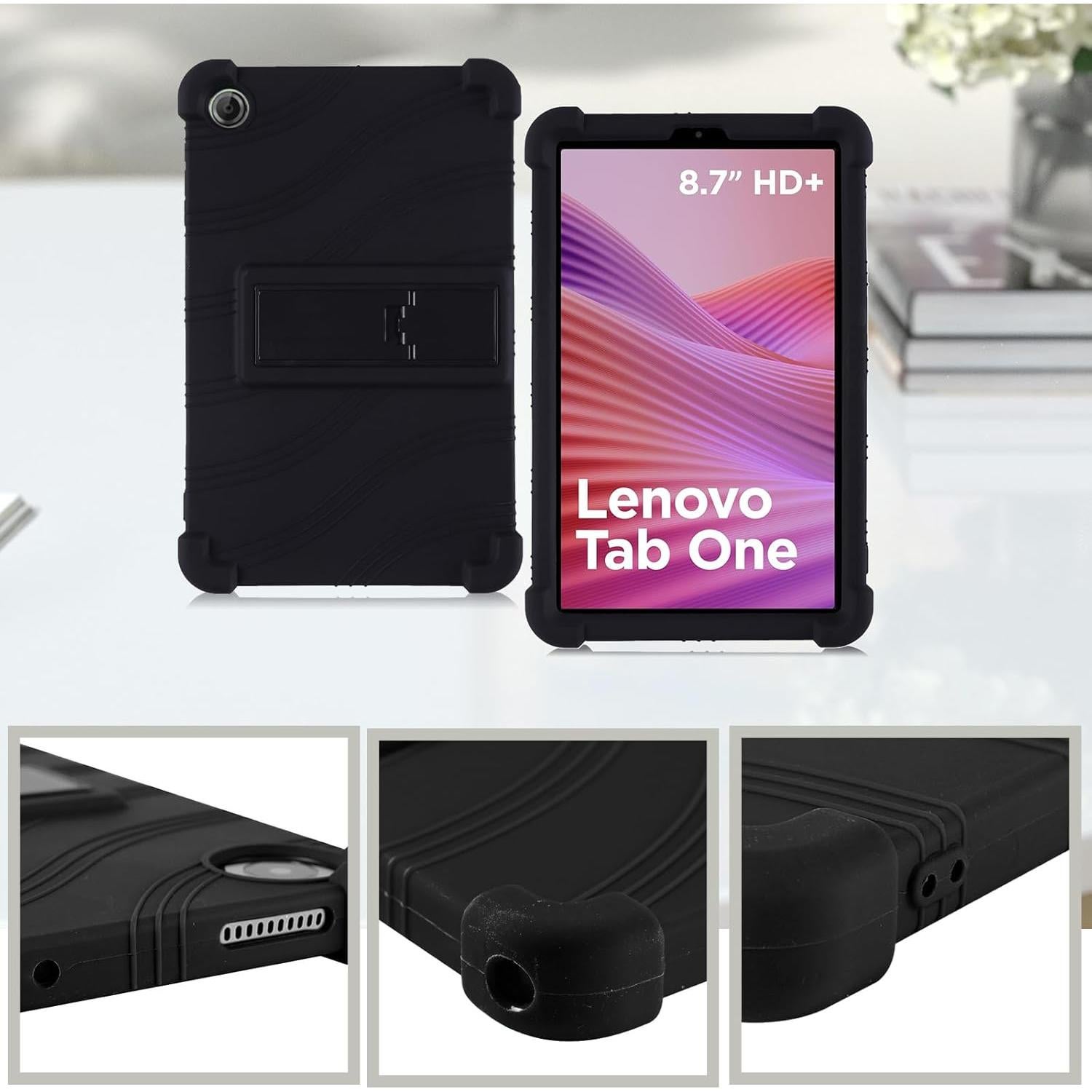 Funda de Silicona Suave Kwamaz para Lenovo Tab One 8.7" 2025