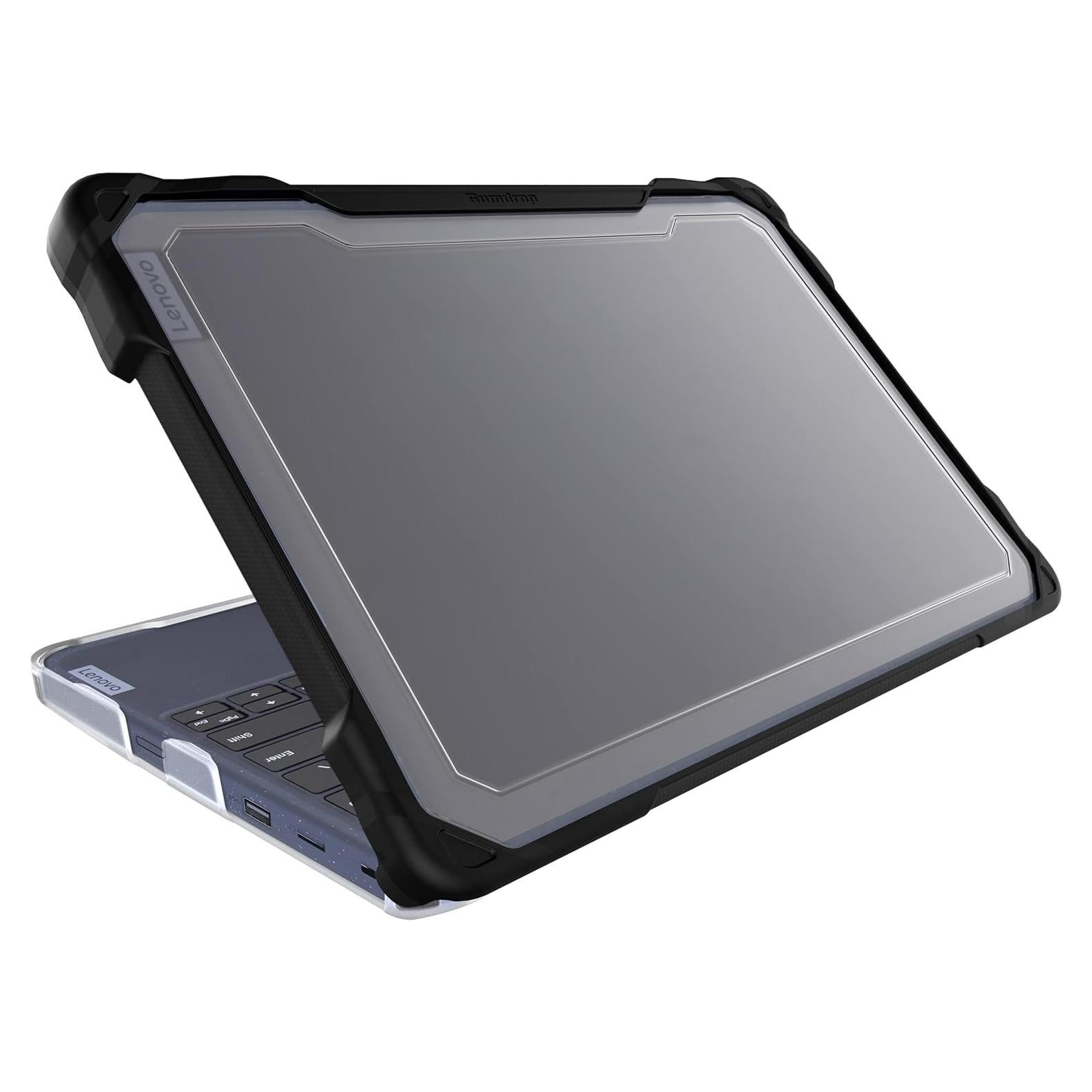 Funda SlimTech Gumdrop para Laptop Lenovo 100e/100w Gen 3 - Negra