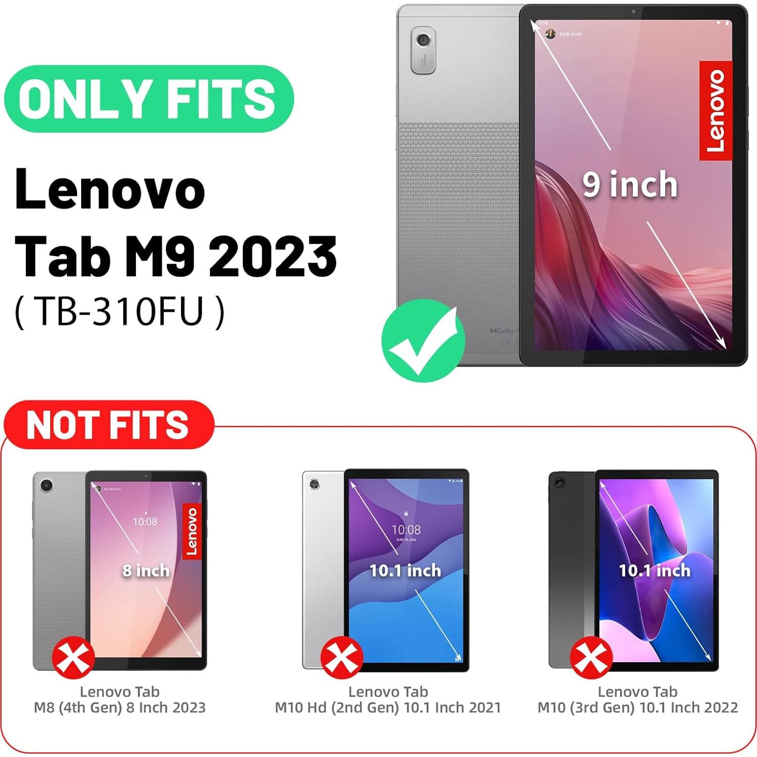 Funda Protectora HXCASEAC para Lenovo Tab M9 9" 2023/2024