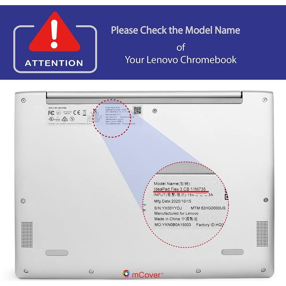 Funda mCover Rojo para Lenovo IdeaPad Flex 3 11.6" 2020-2021