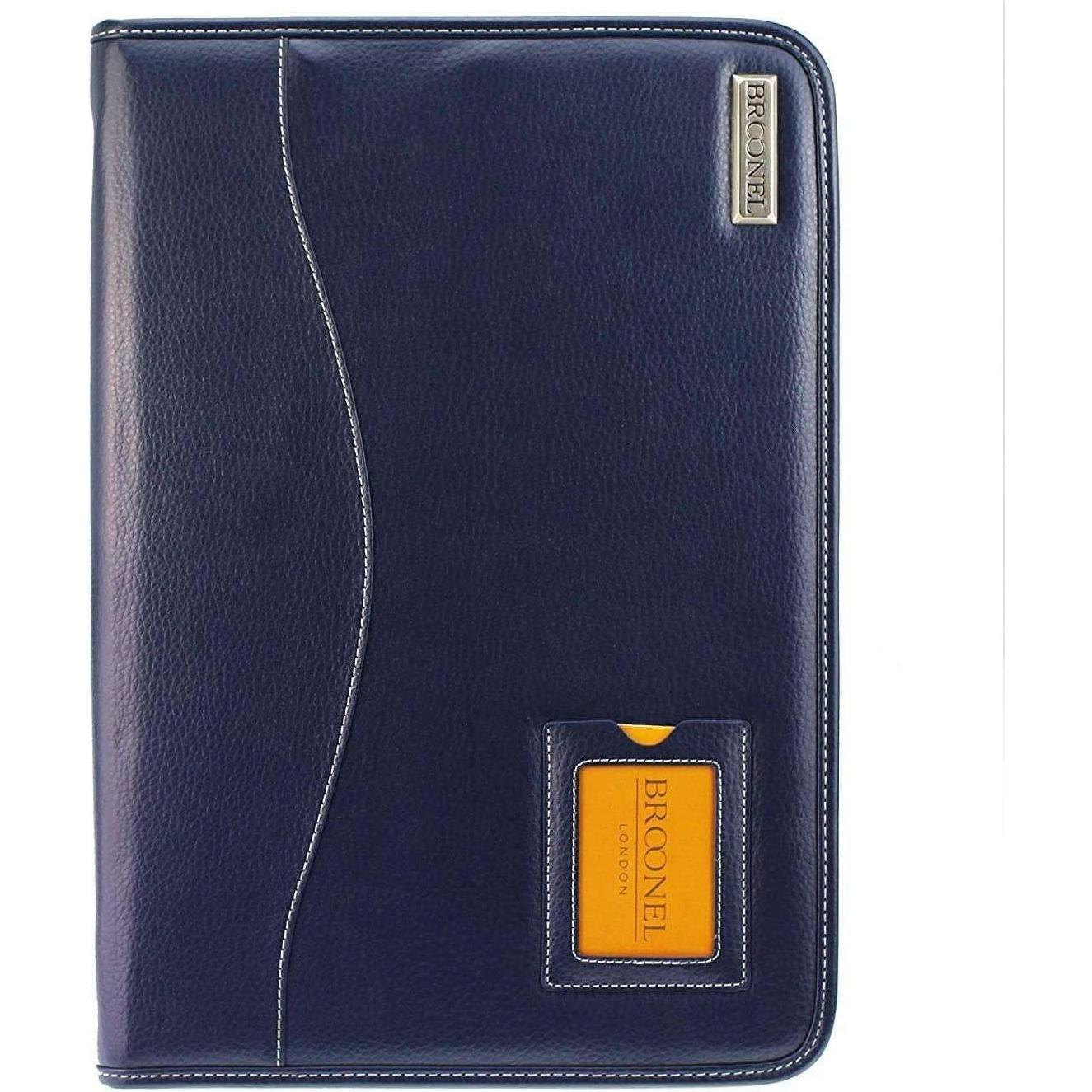 Funda de Cuero Azul Broonel para Lenovo IdeaPad 3 15.6"