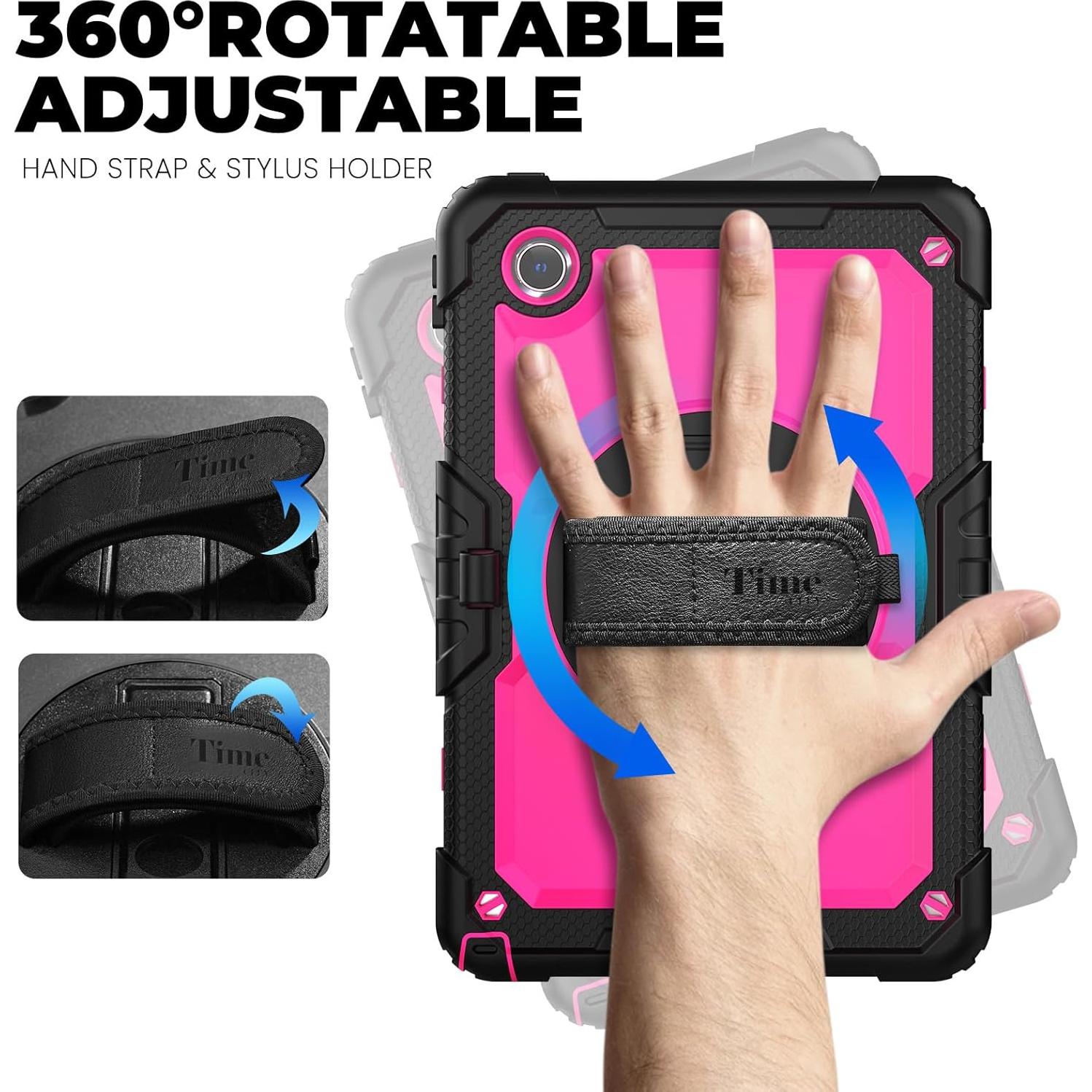 Funda para Lenovo Tab M11 Timecity Rosa 11 Pulgadas con Soporte