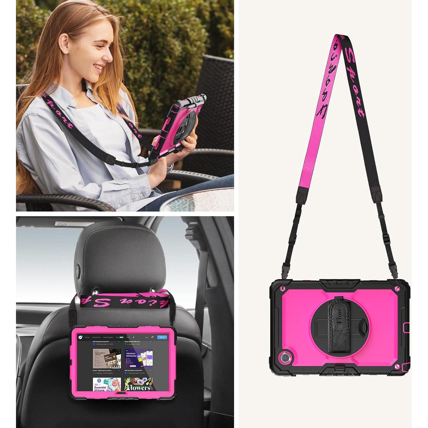 Funda para Lenovo Tab M11 Timecity Rosa 11 Pulgadas con Soporte