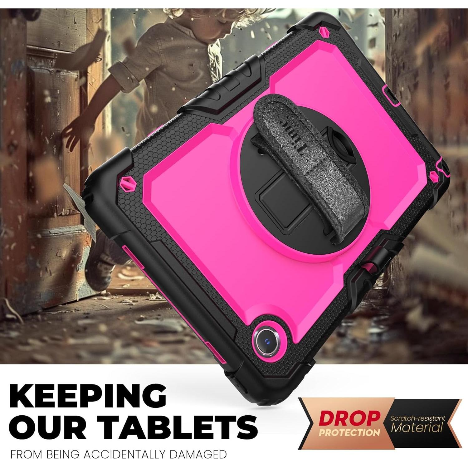Funda para Lenovo Tab M11 Timecity Rosa 11 Pulgadas con Soporte