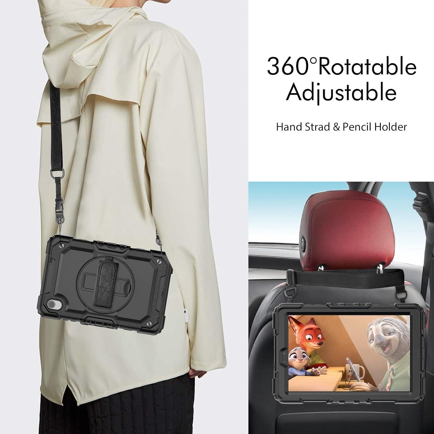 Funda Rugerizada Gylint para Lenovo Tab M8 3ra Gen 2022 Negra