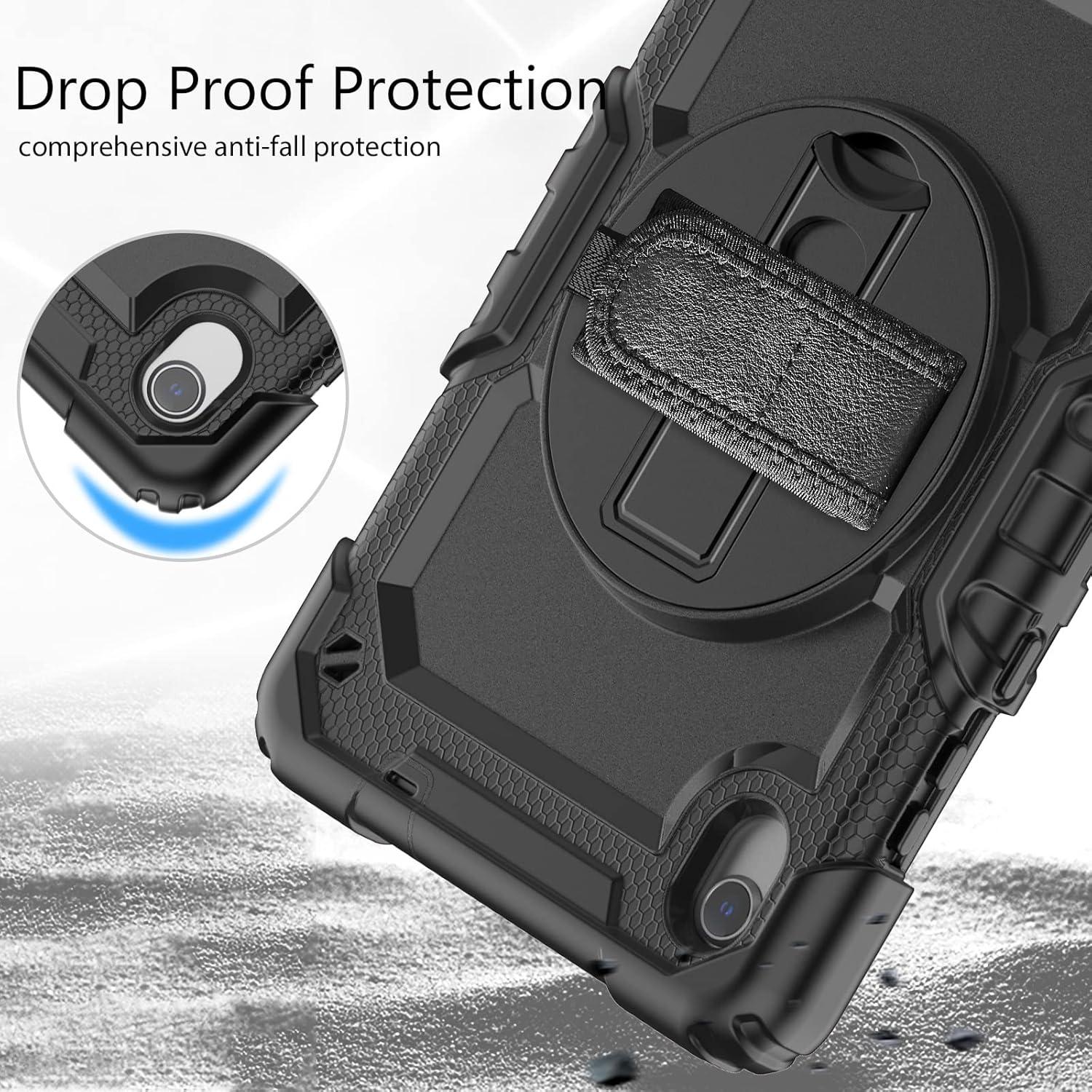 Funda Rugerizada Gylint para Lenovo Tab M8 3ra Gen 2022 Negra