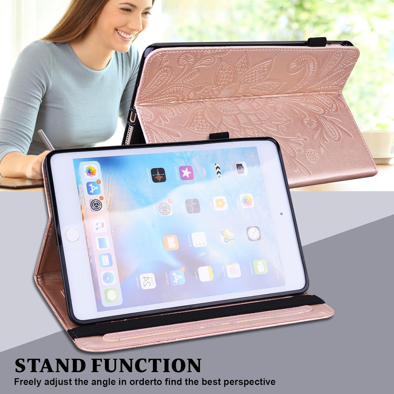 Funda Folio TUOLISG para Lenovo Tab M11 11" Oro Rosa 2024
