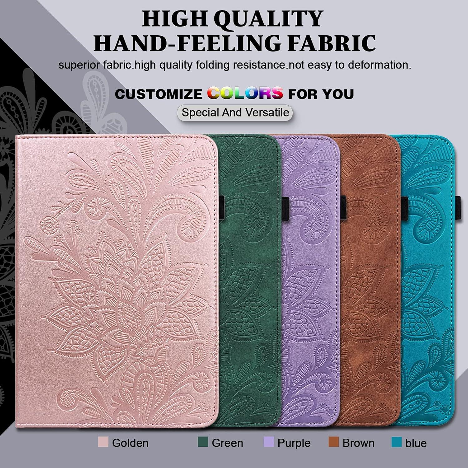 Funda Folio TUOLISG para Lenovo Tab M11 11" Oro Rosa 2024