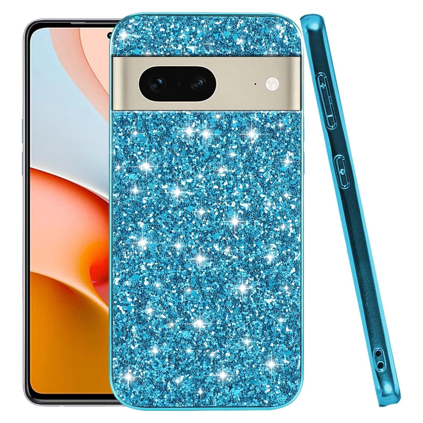 Funda Brillante a Prueba de Golpes Anlalish para Google Pixel 10 Pro - Azul