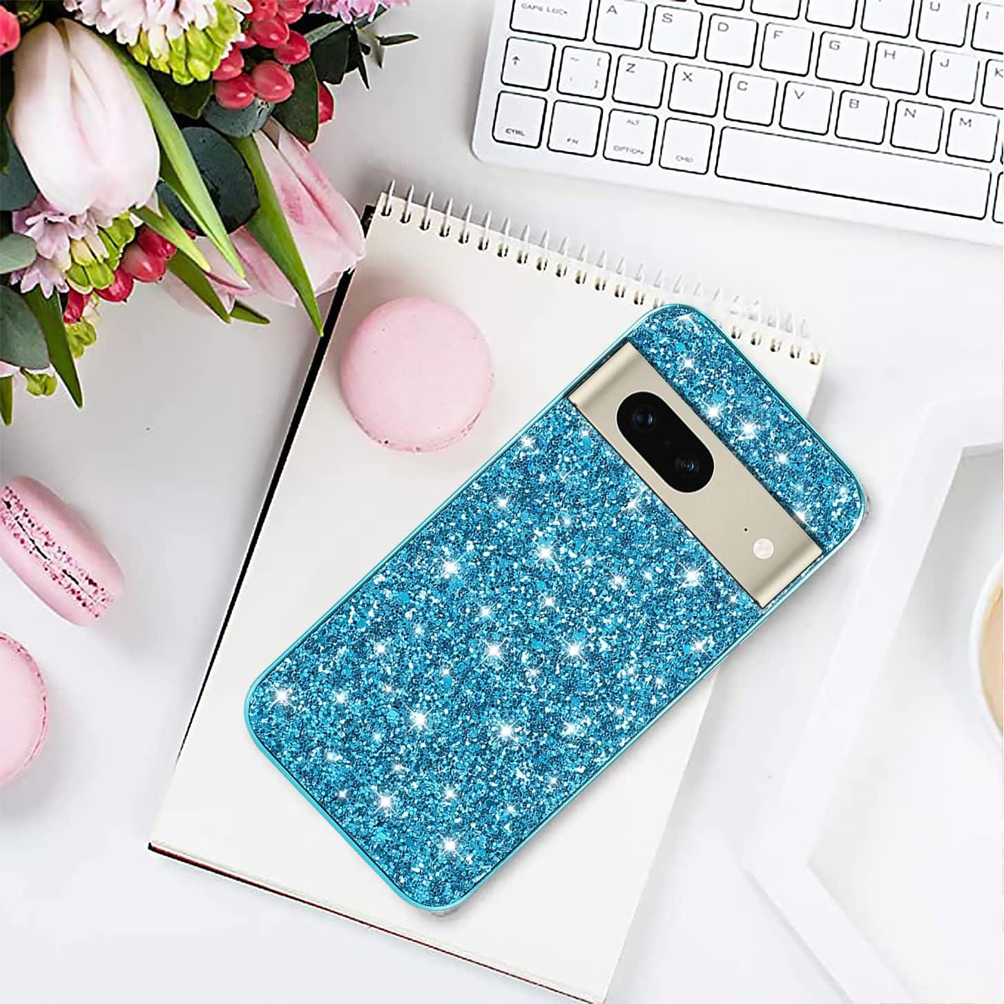 Funda Brillante a Prueba de Golpes Anlalish para Google Pixel 10 Pro - Azul