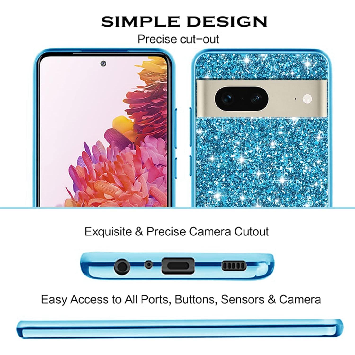 Funda Brillante a Prueba de Golpes Anlalish para Google Pixel 10 Pro - Azul