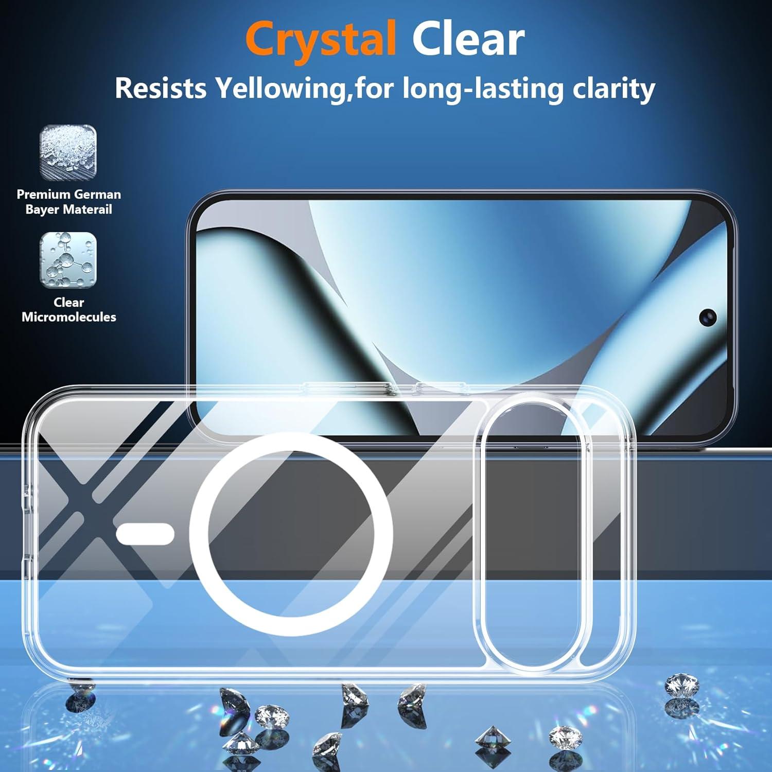 Funda Magnética Teloxy para Google Pixel 10/10 Pro - Protección Militar