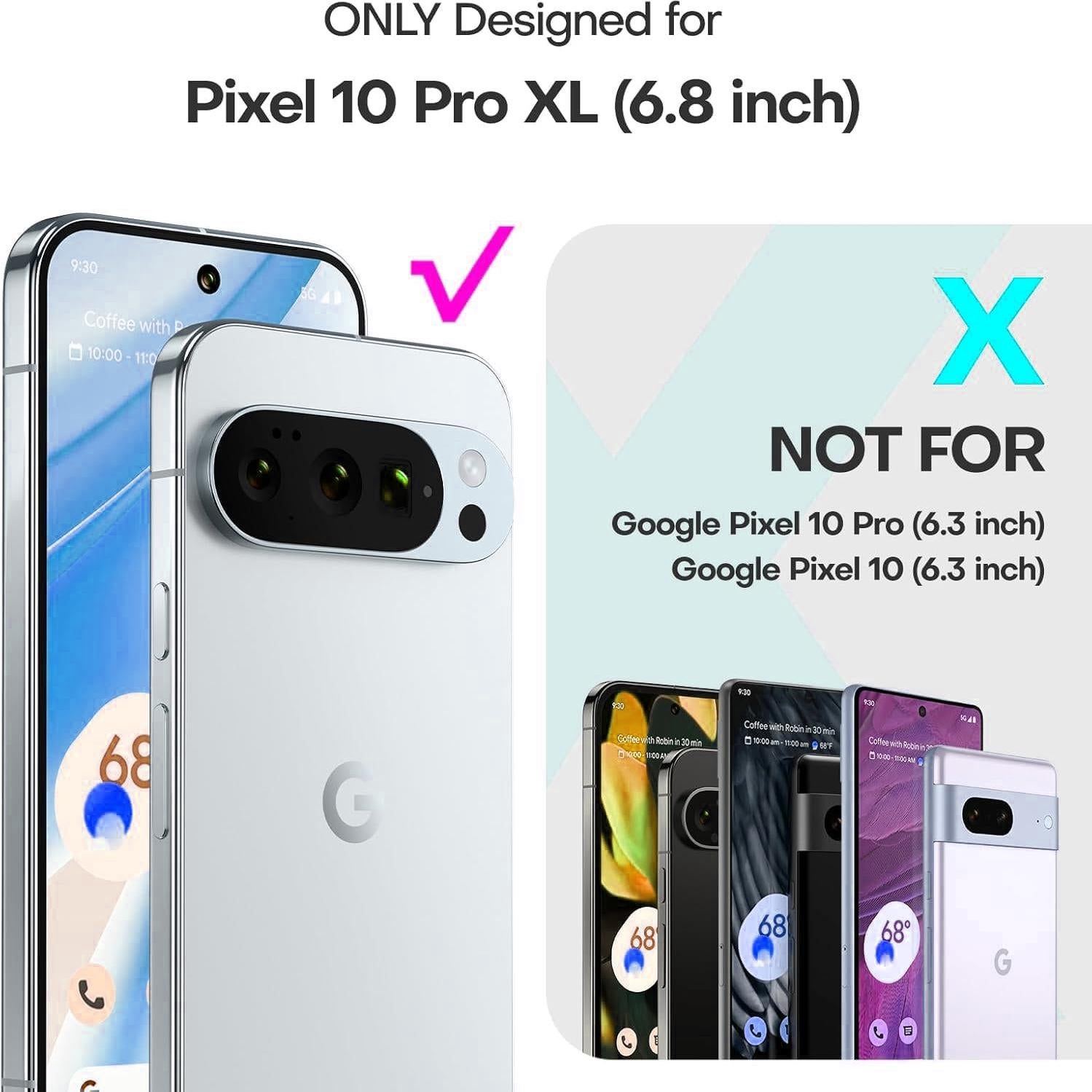 Funda de Privacidad Magnética para Google Pixel 10 Pro XL