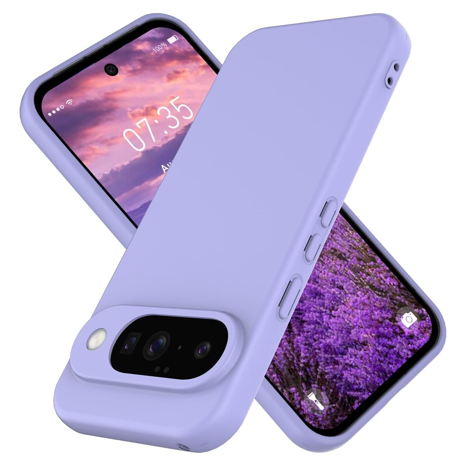 Funda de Silicona Google Pixel 10 - Duradera y Elegante, Púrpura