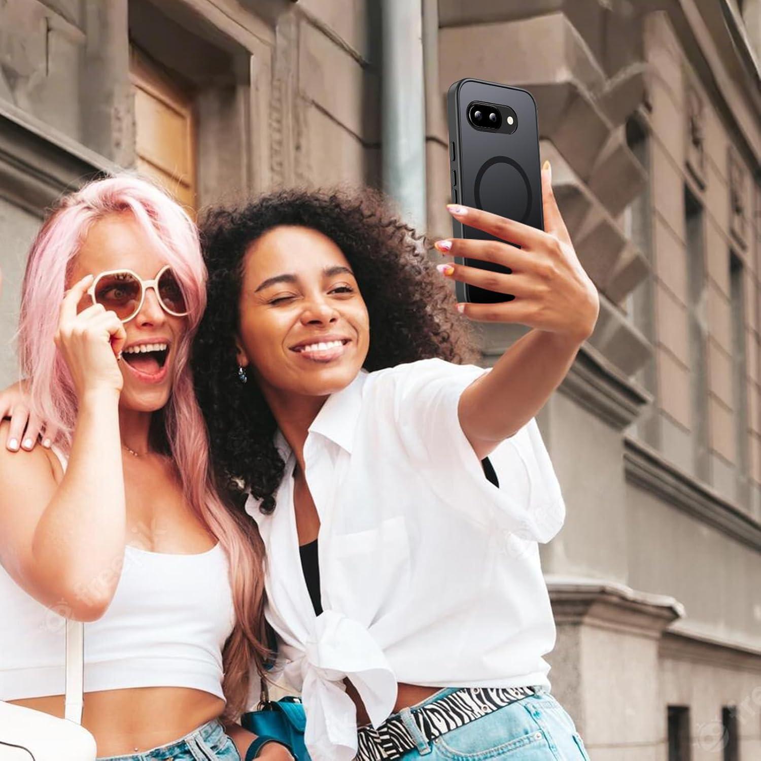 Funda Google Pixel 9A Ezanmull Magnética a Prueba de Golpes