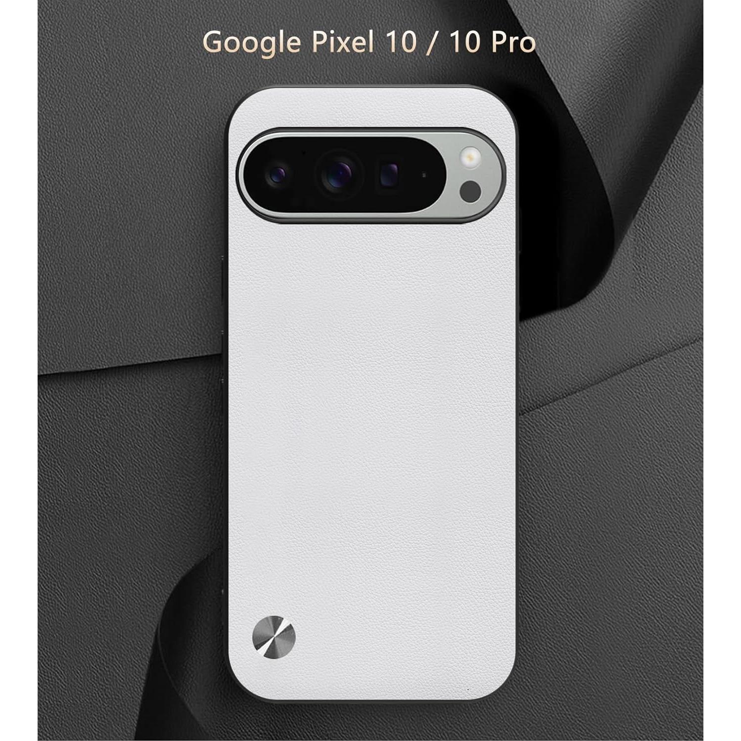 Funda de Cuero Sintético Puxssul para Google Pixel 10/10 Pro
