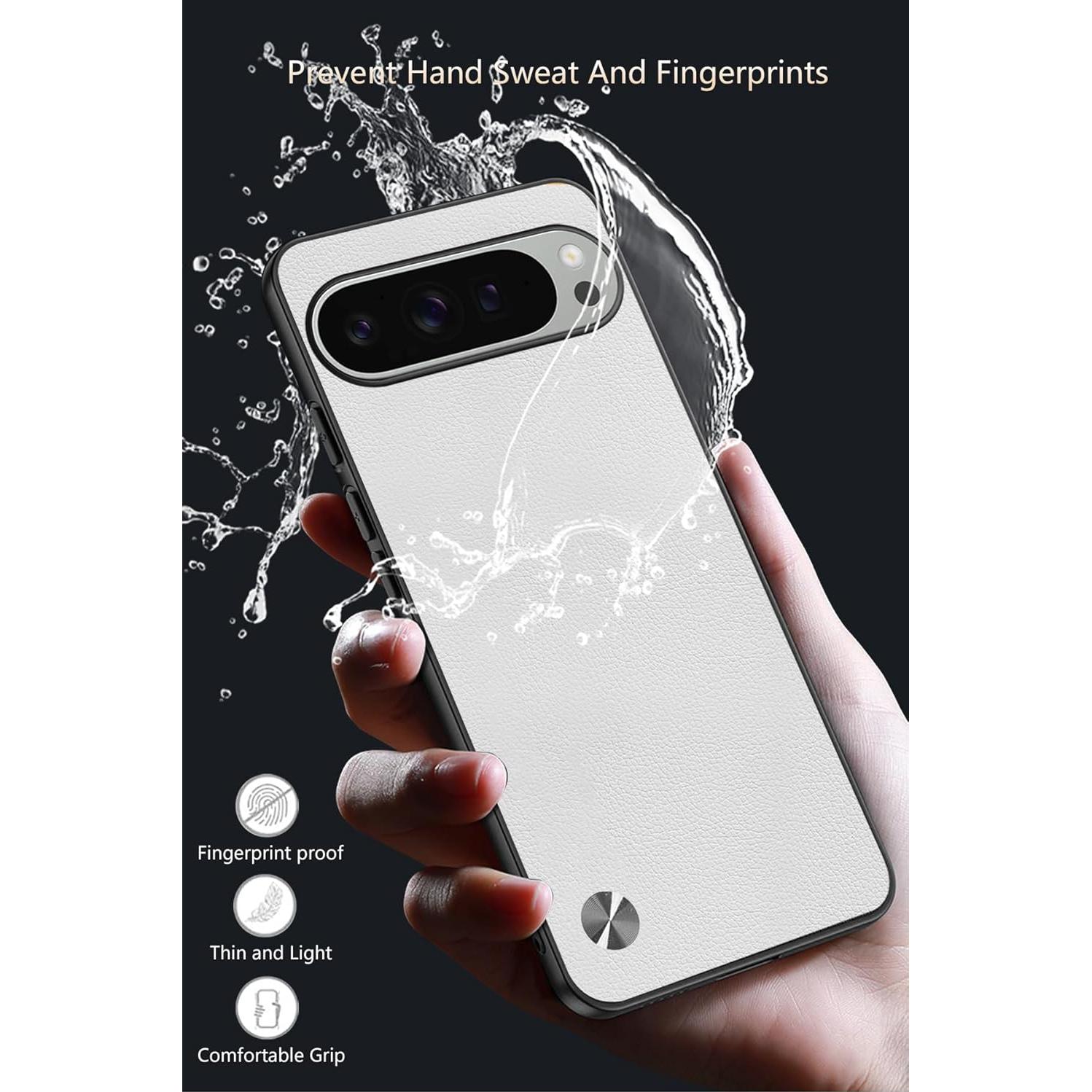 Funda de Cuero Sintético Puxssul para Google Pixel 10/10 Pro